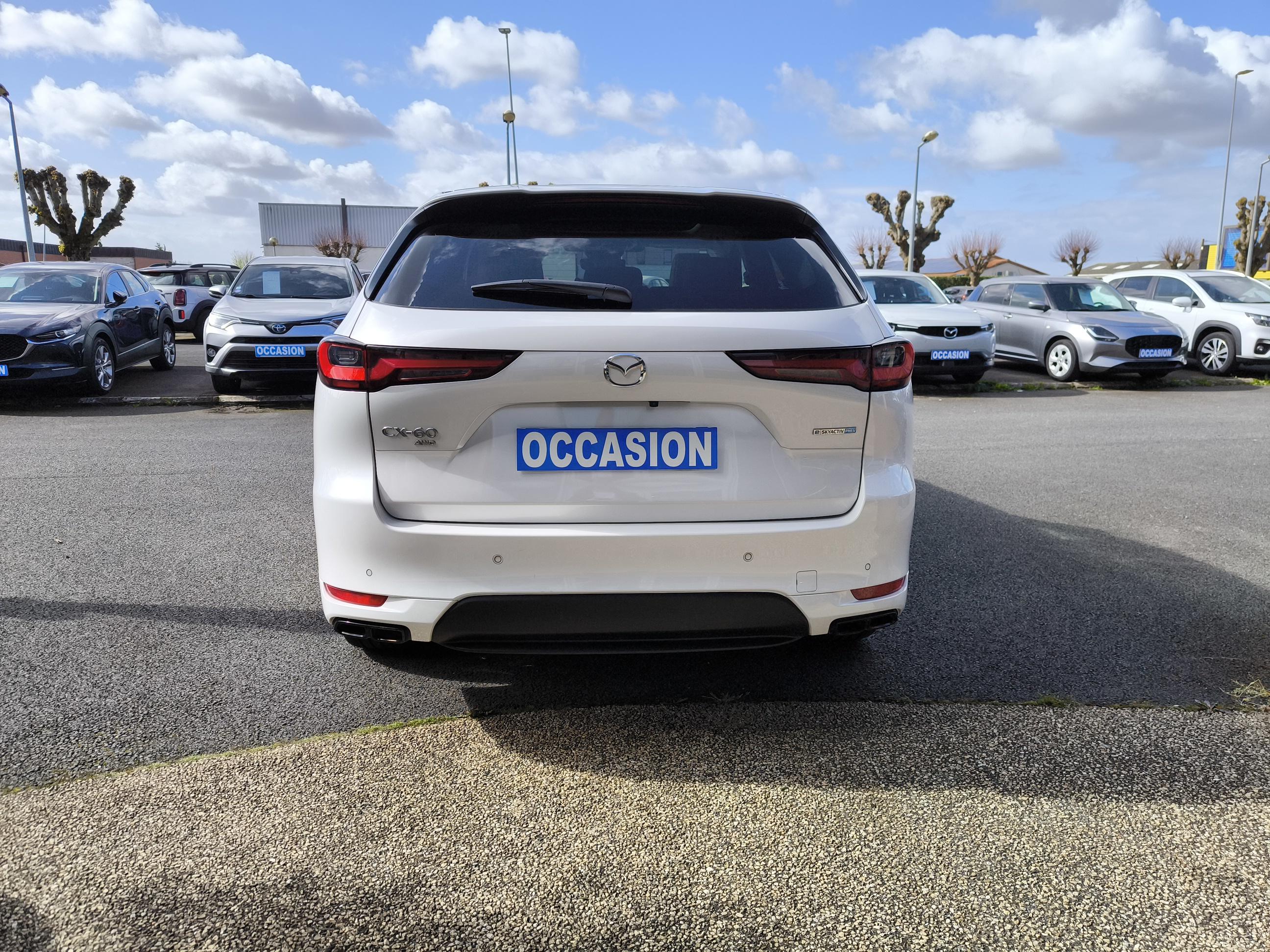 MAZDA CX-60 2.5L e-SKYACTIV PHEV 327 ch 4x4 BVA8 Homura - Véhicule Occasion Océane Auto