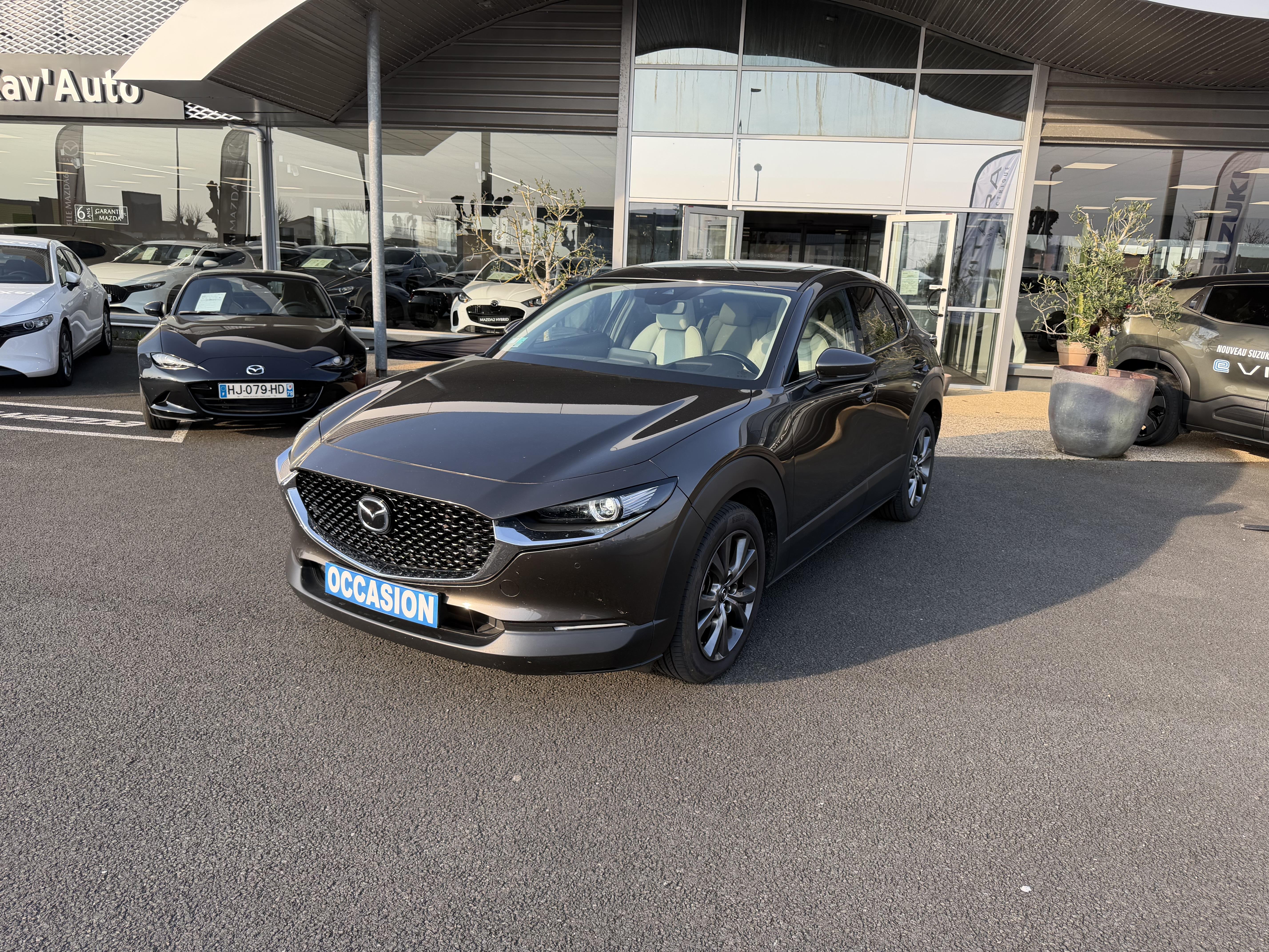 MAZDA CX-30 2.0L SKYACTIV-X M Hybrid 180 ch 4x4 BVA6 Exclusive - Véhicule Occasion Océane Auto