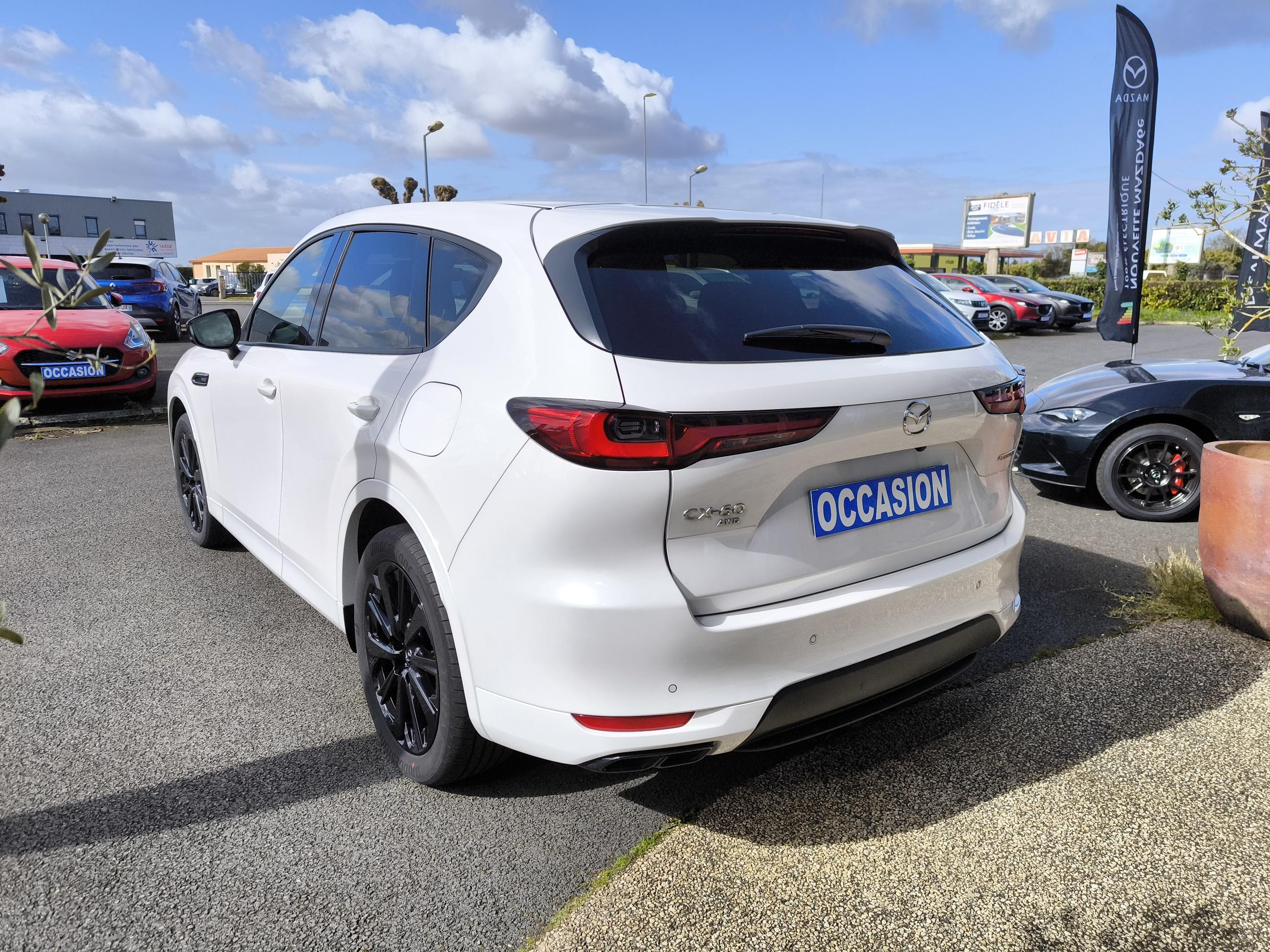 MAZDA CX-60 2.5L e-SKYACTIV PHEV 327 ch 4x4 BVA8 Homura - Véhicule Occasion Océane Auto