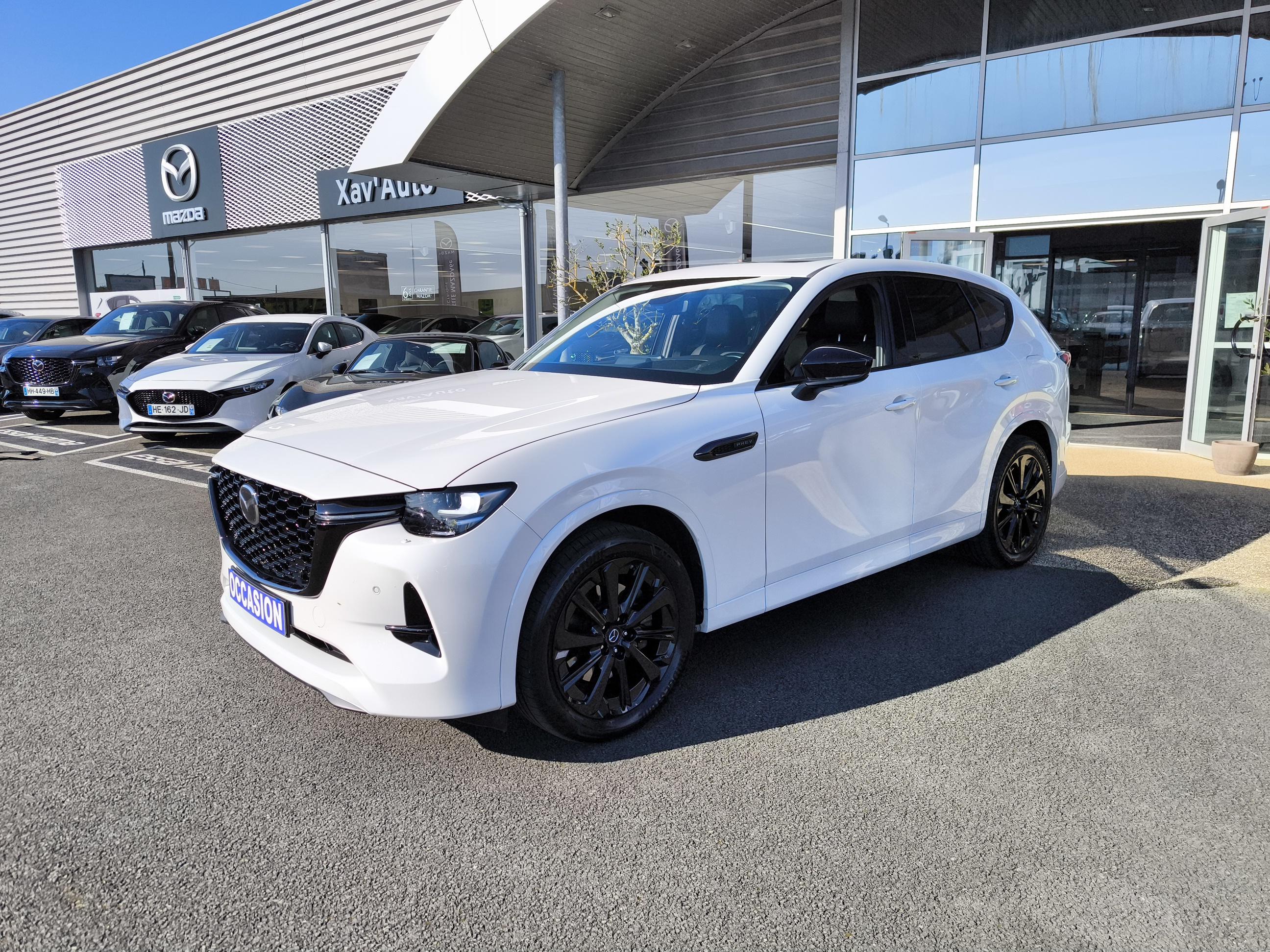 MAZDA CX-60 2.5L e-SKYACTIV PHEV 327 ch 4x4 BVA8 Homura - Véhicule Occasion - Océane Auto MAZDA CX-60 2.5L e-SKYACTIV PHEV 327 ch 4x4 BVA8 Homura - Véhicule Occasion Océane Auto