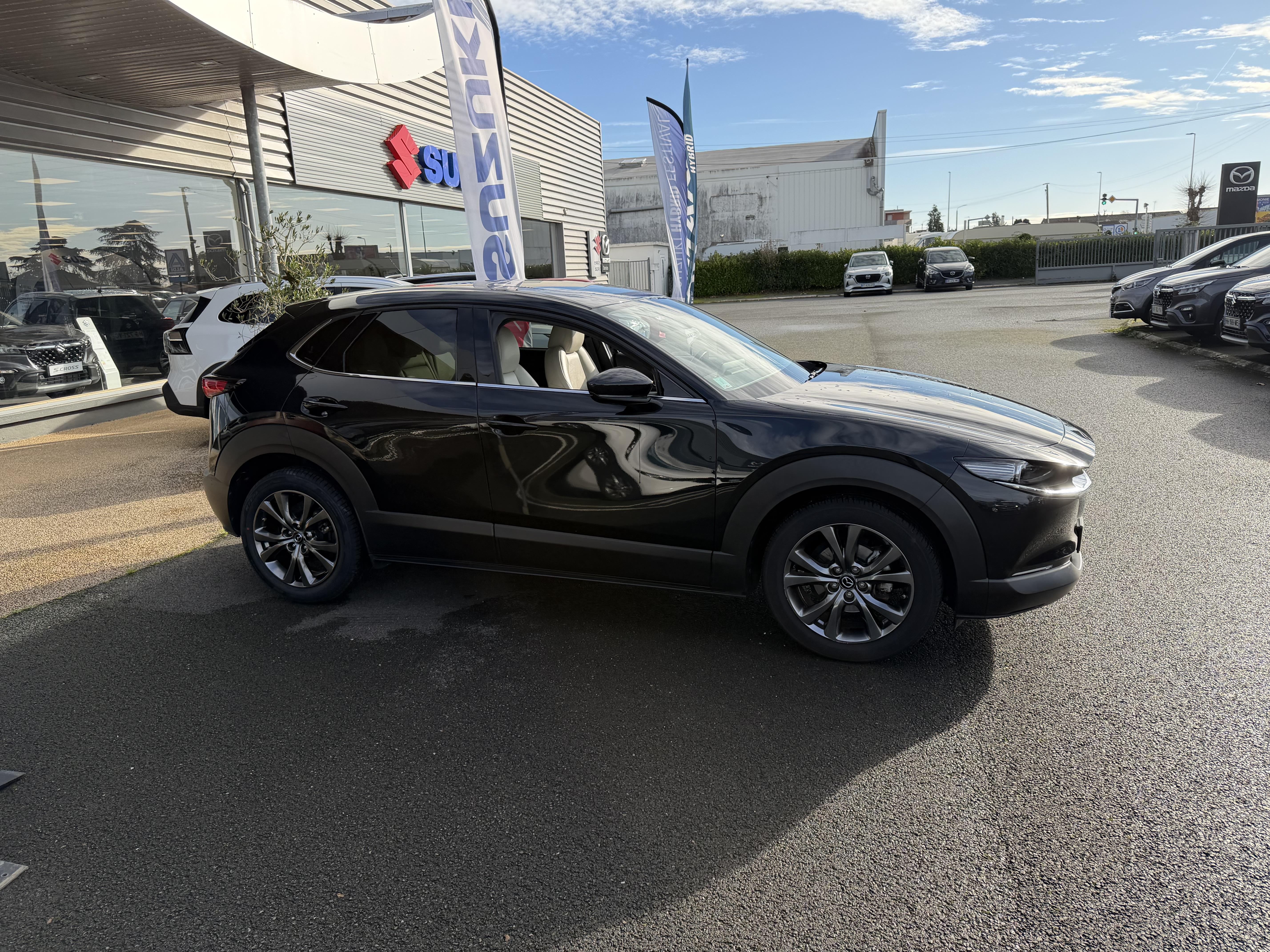 MAZDA CX-30 2.0L e-SKYACTIV X M Hybrid 186 ch 4x2  BVA6 Exclusive - Véhicule Occasion Océane Auto
