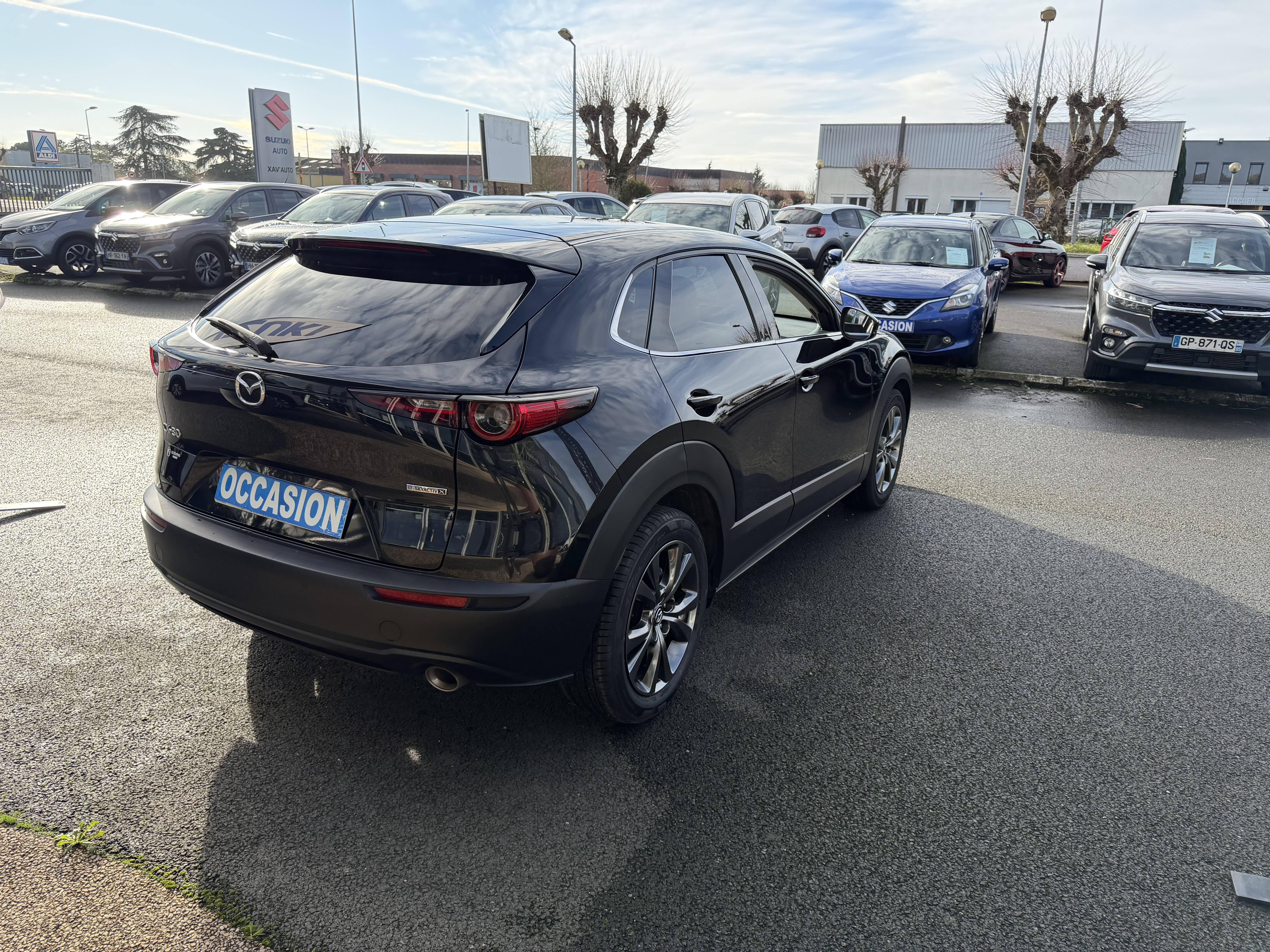 MAZDA CX-30 2.0L e-SKYACTIV X M Hybrid 186 ch 4x2  BVA6 Exclusive - Véhicule Occasion Océane Auto