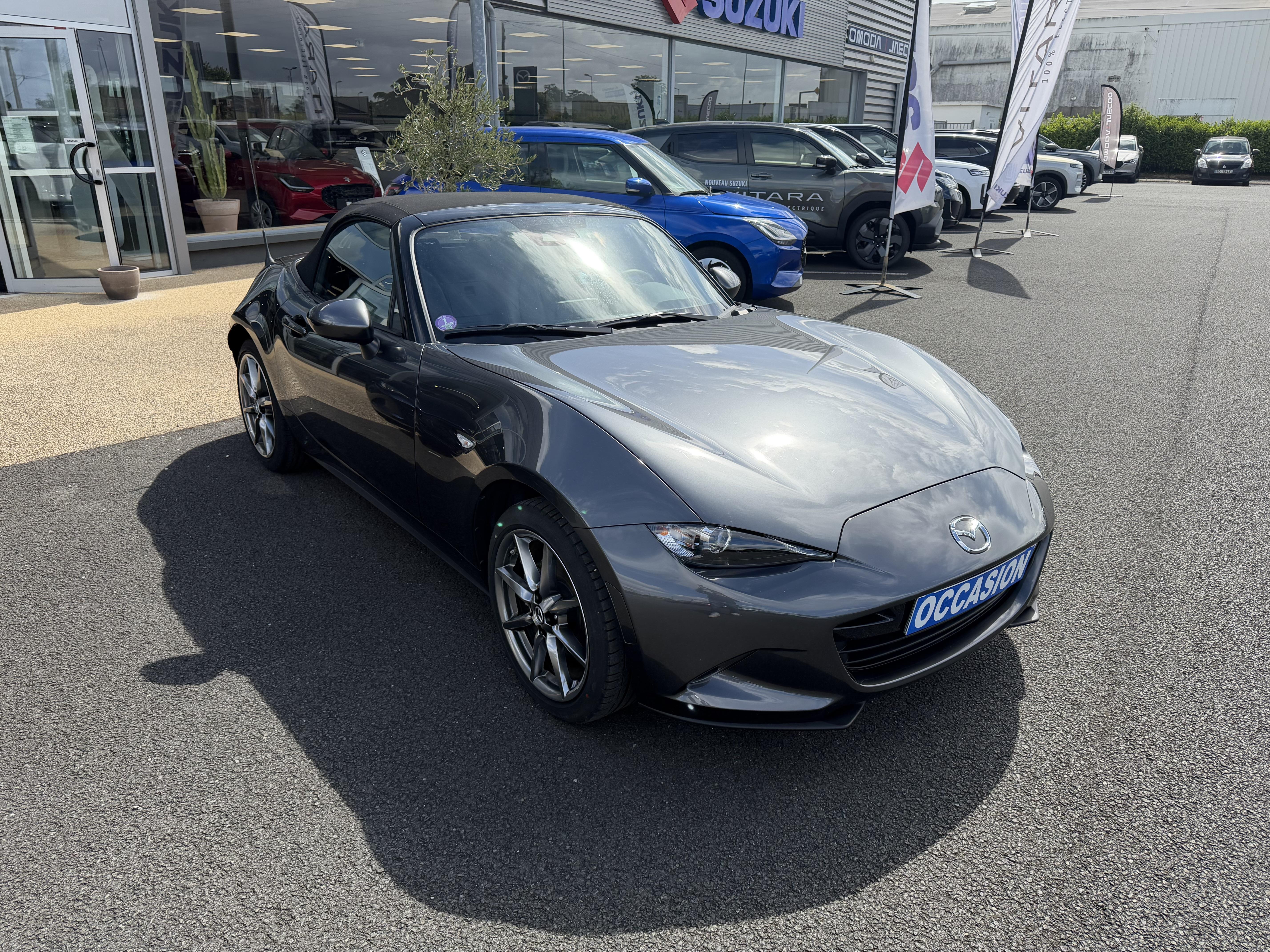 MAZDA MX-5 Roadster 2.0L SKYACTIV-G 184 ch Exclusive-Line - Véhicule Occasion Océane Auto