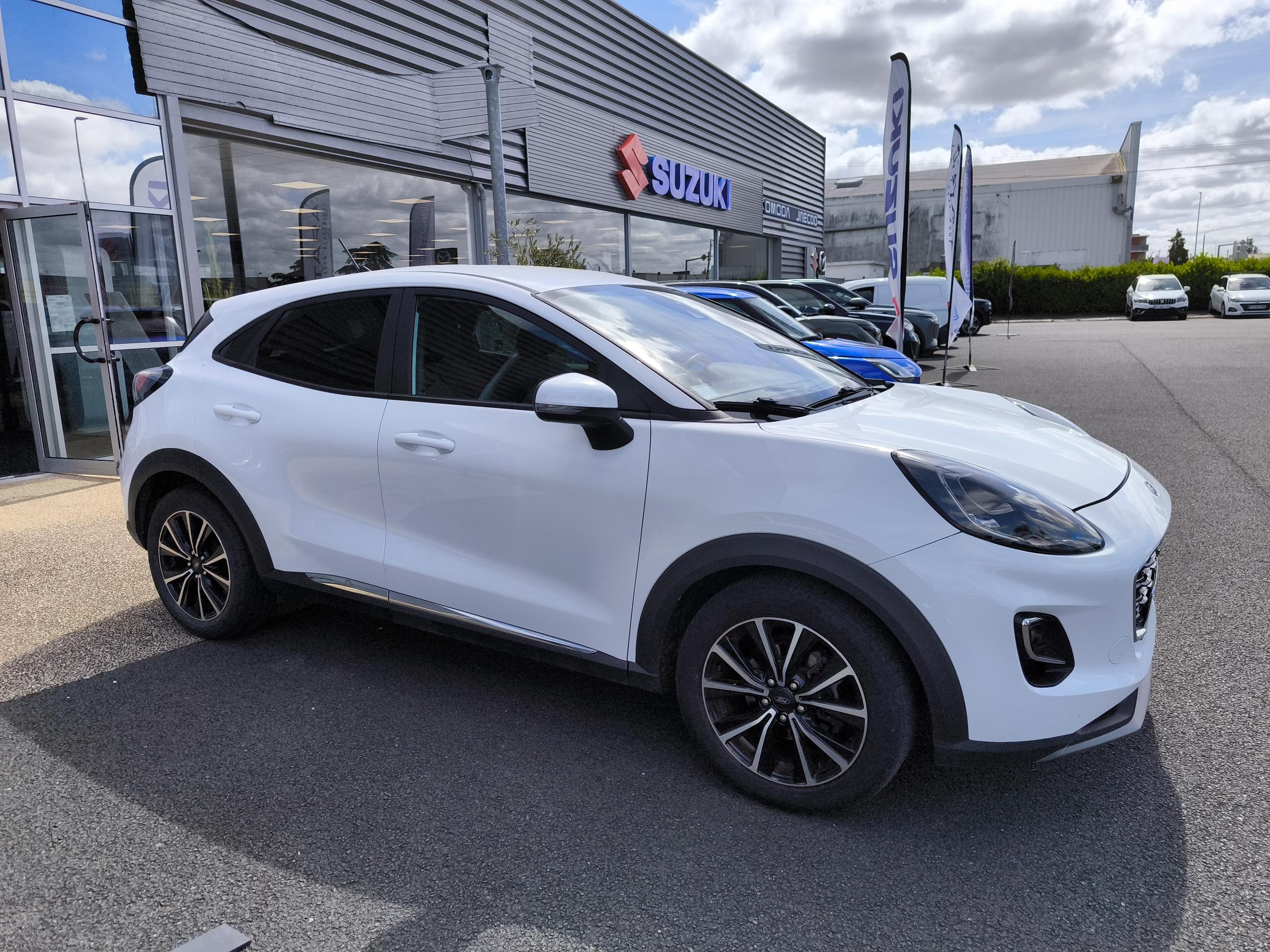 FORD Puma 1.0 EcoBoost 125 ch mHEV S&S BVM6 Titanium - Véhicule Occasion - Océane Auto FORD Puma 1.0 EcoBoost 125 ch mHEV S&S BVM6 Titanium - Véhicule Occasion Océane Auto
