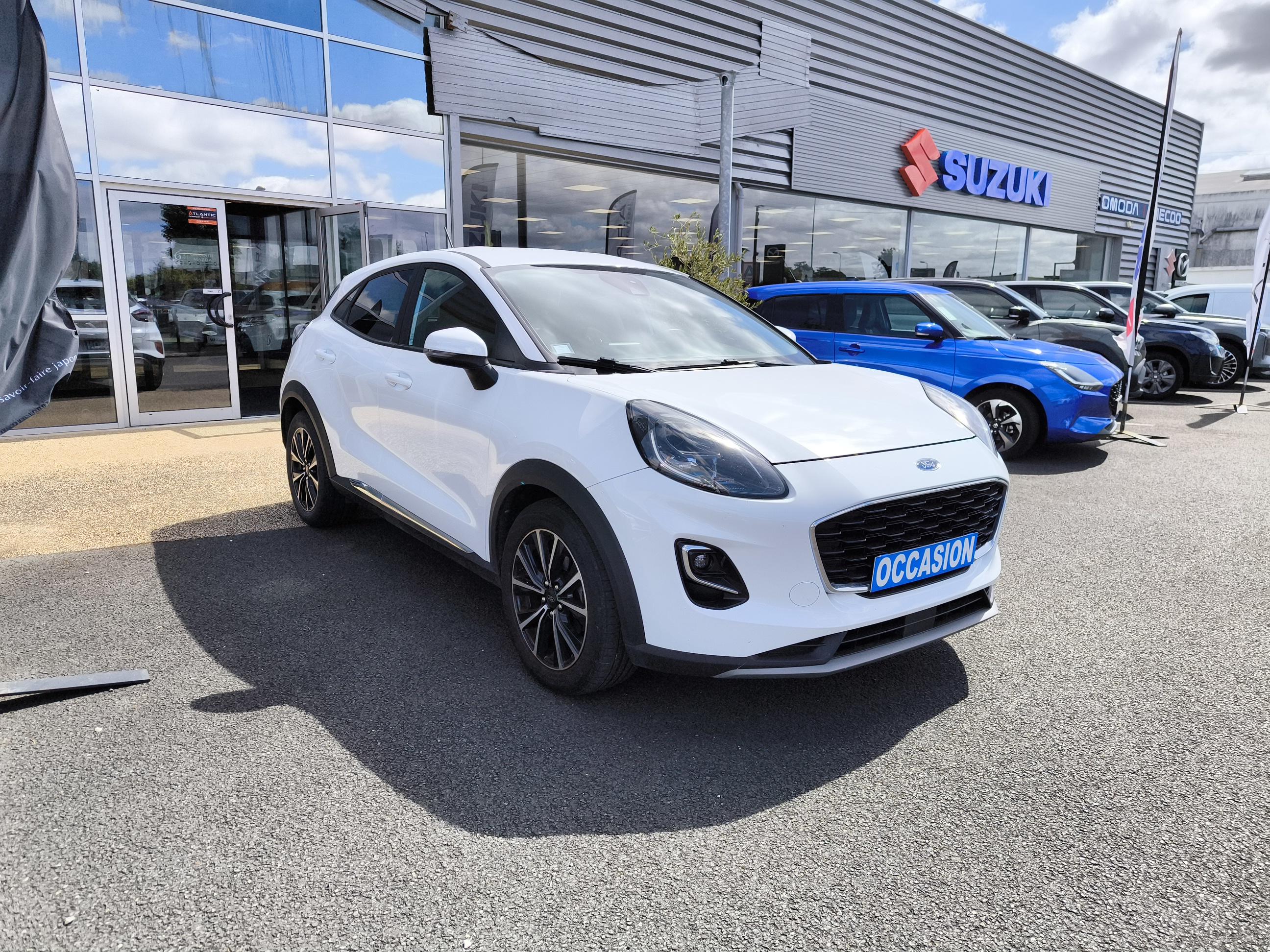 FORD Puma 1.0 EcoBoost 125 ch mHEV S&S BVM6 Titanium - Véhicule Occasion - Océane Auto FORD Puma 1.0 EcoBoost 125 ch mHEV S&S BVM6 Titanium - Véhicule Occasion Océane Auto