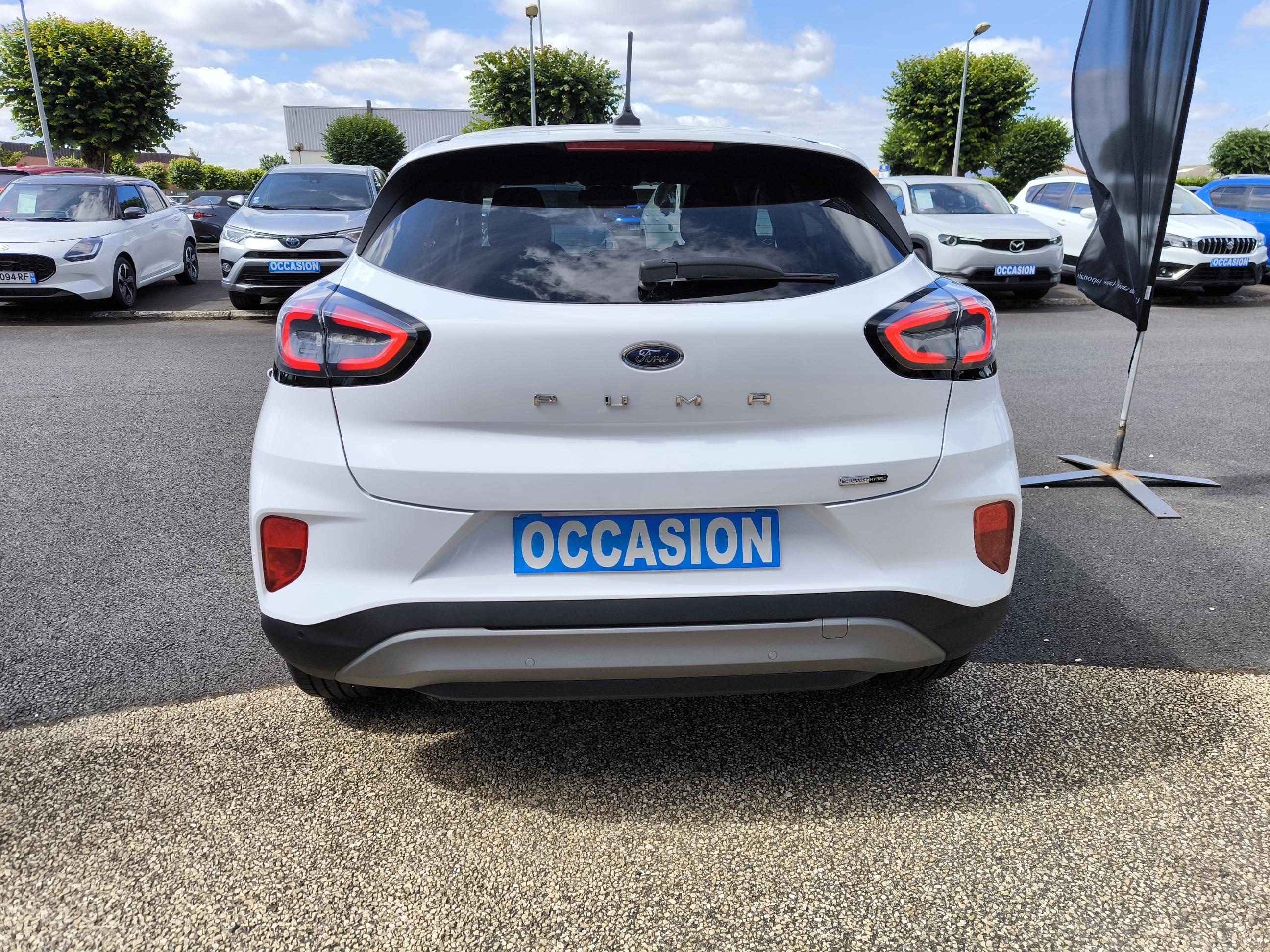 FORD Puma 1.0 EcoBoost 125 ch mHEV S&S BVM6 Titanium - Véhicule Occasion - Océane Auto FORD Puma 1.0 EcoBoost 125 ch mHEV S&S BVM6 Titanium - Véhicule Occasion Océane Auto