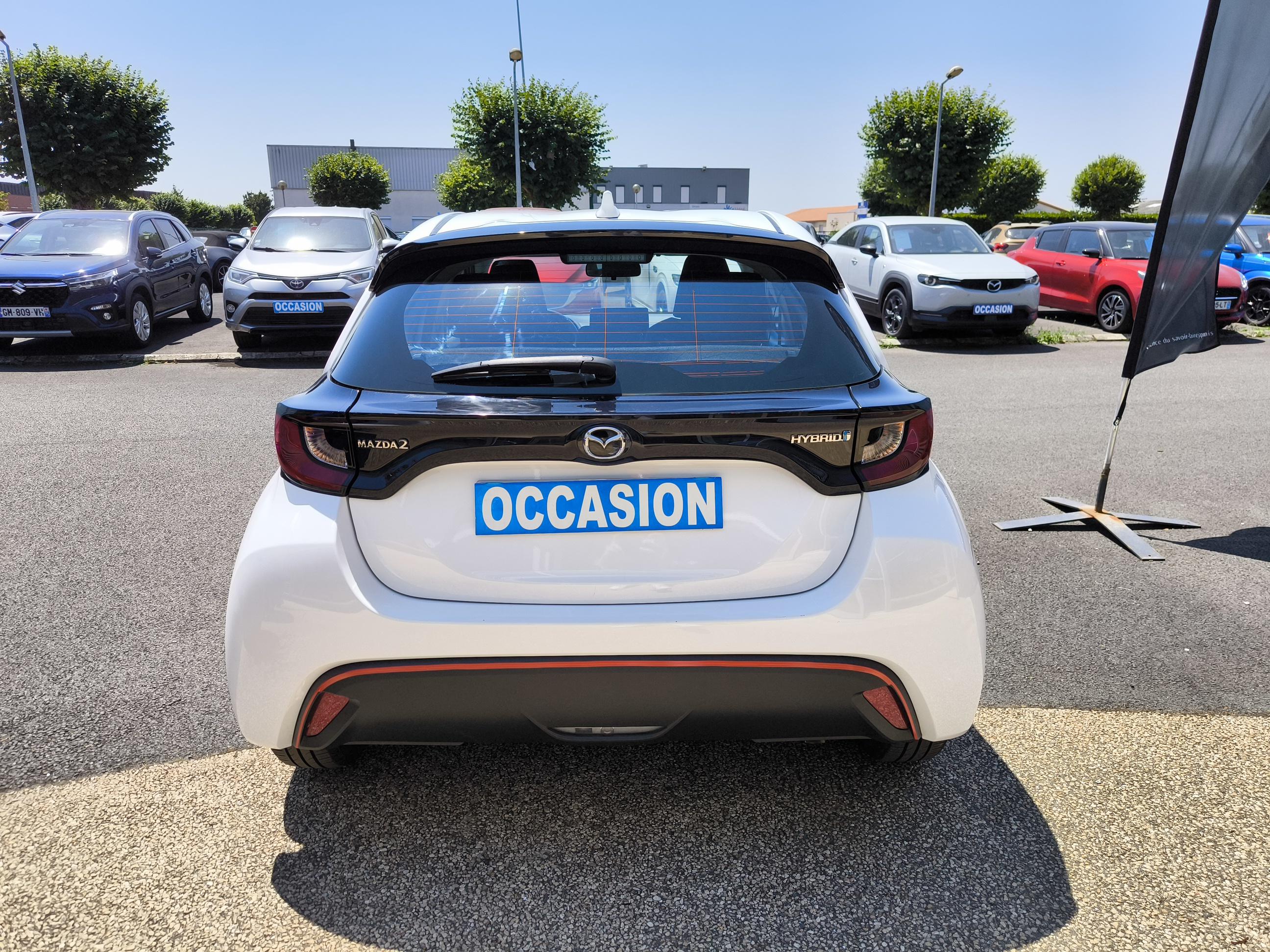 MAZDA Mazda2 Hybrid 1.5L CVT 116 ch Pure Pack Plus - Véhicule Occasion - Océane Auto MAZDA Mazda2 Hybrid 1.5L CVT 116 ch Pure Pack Plus - Véhicule Occasion Océane Auto