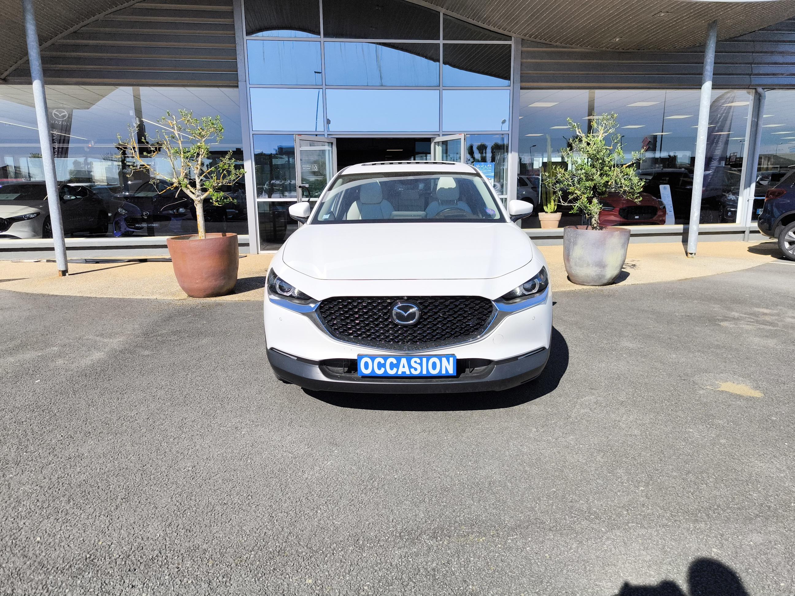 MAZDA CX-30 2.0L e-SKYACTIV X M Hybrid 186 ch 4x2  BVA6 Exclusive - Véhicule Occasion Océane Auto