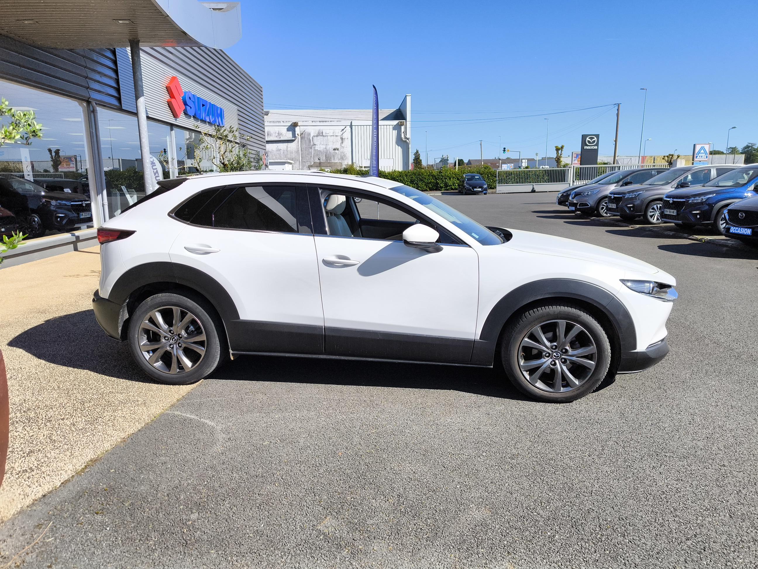 MAZDA CX-30 2.0L e-SKYACTIV X M Hybrid 186 ch 4x2  BVA6 Exclusive - Véhicule Occasion Océane Auto