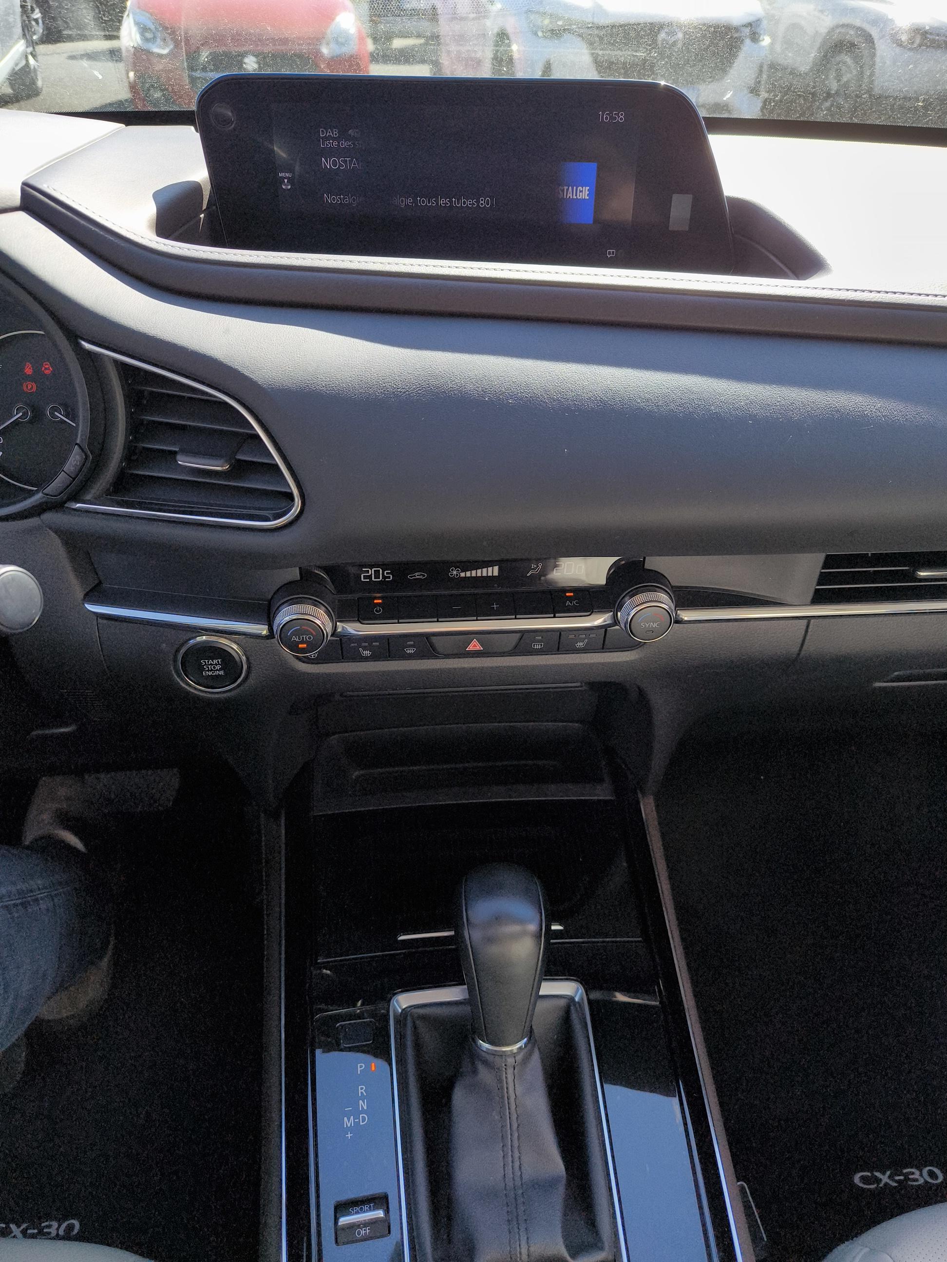 MAZDA CX-30 2.0L e-SKYACTIV X M Hybrid 186 ch 4x2  BVA6 Exclusive - Véhicule Occasion Océane Auto