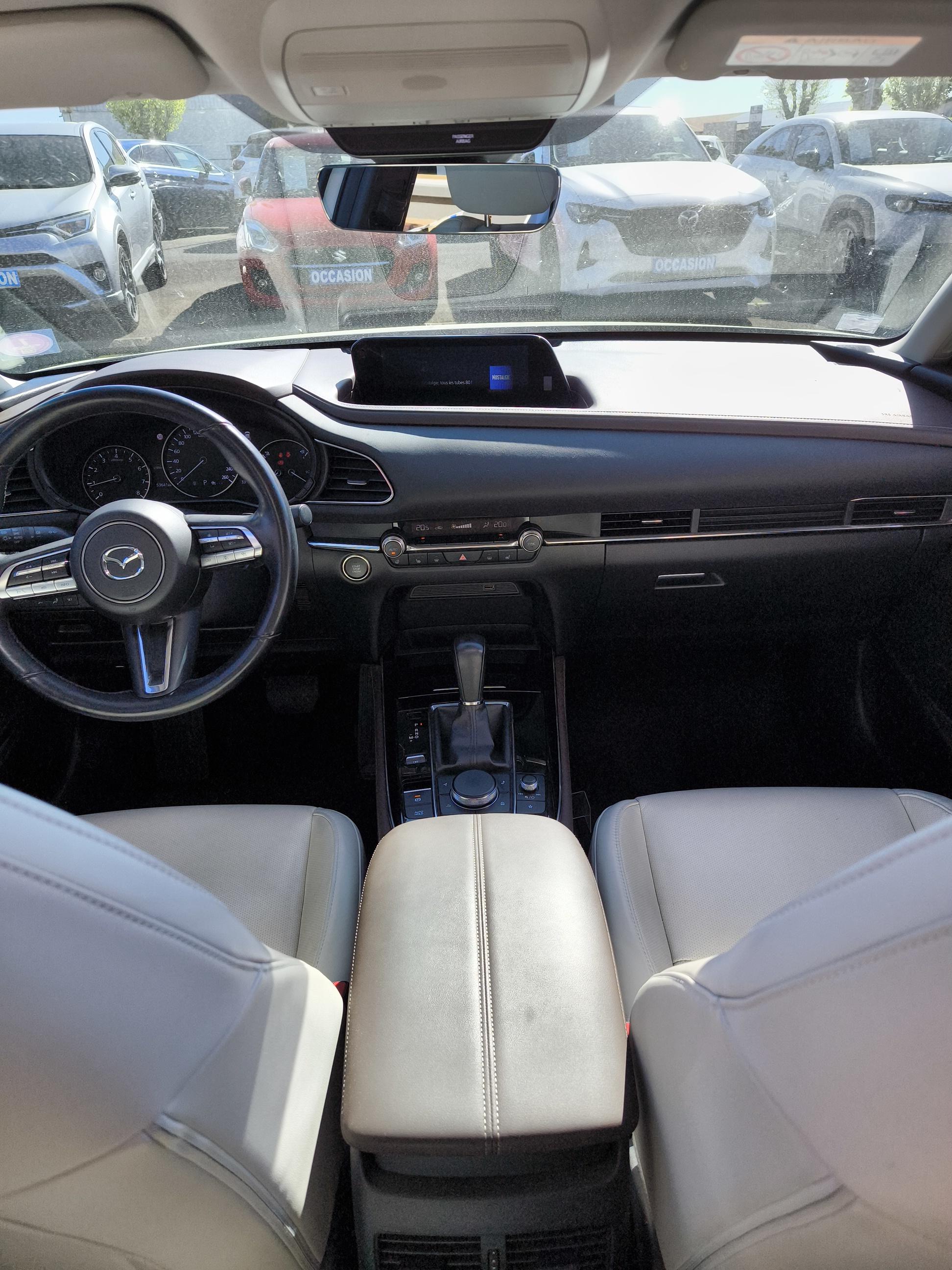 MAZDA CX-30 2.0L e-SKYACTIV X M Hybrid 186 ch 4x2  BVA6 Exclusive - Véhicule Occasion Océane Auto