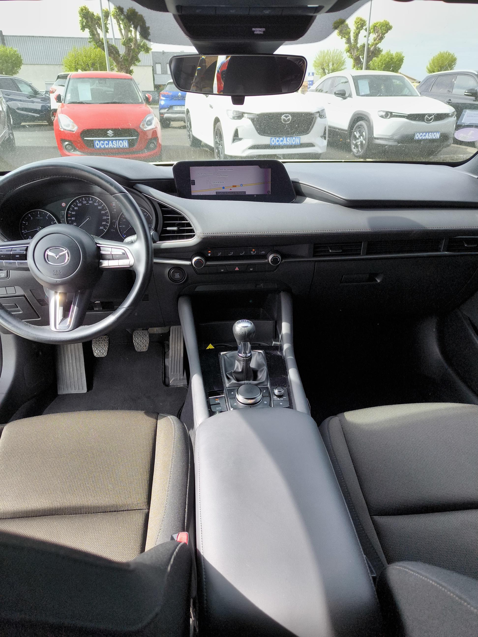 MAZDA Mazda3 5 portes 2.0L SKYACTIV-G M Hybrid 122 ch BVM6 Mazda3 - Véhicule Occasion Océane Auto