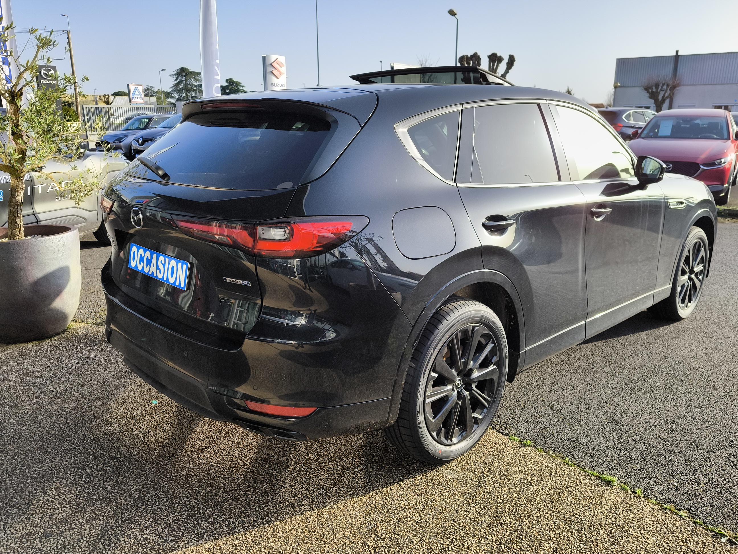 MAZDA CX-60 2.5L e-SKYACTIV PHEV 327 ch AWD BVA8 Homura Plus - Véhicule Occasion Océane Auto