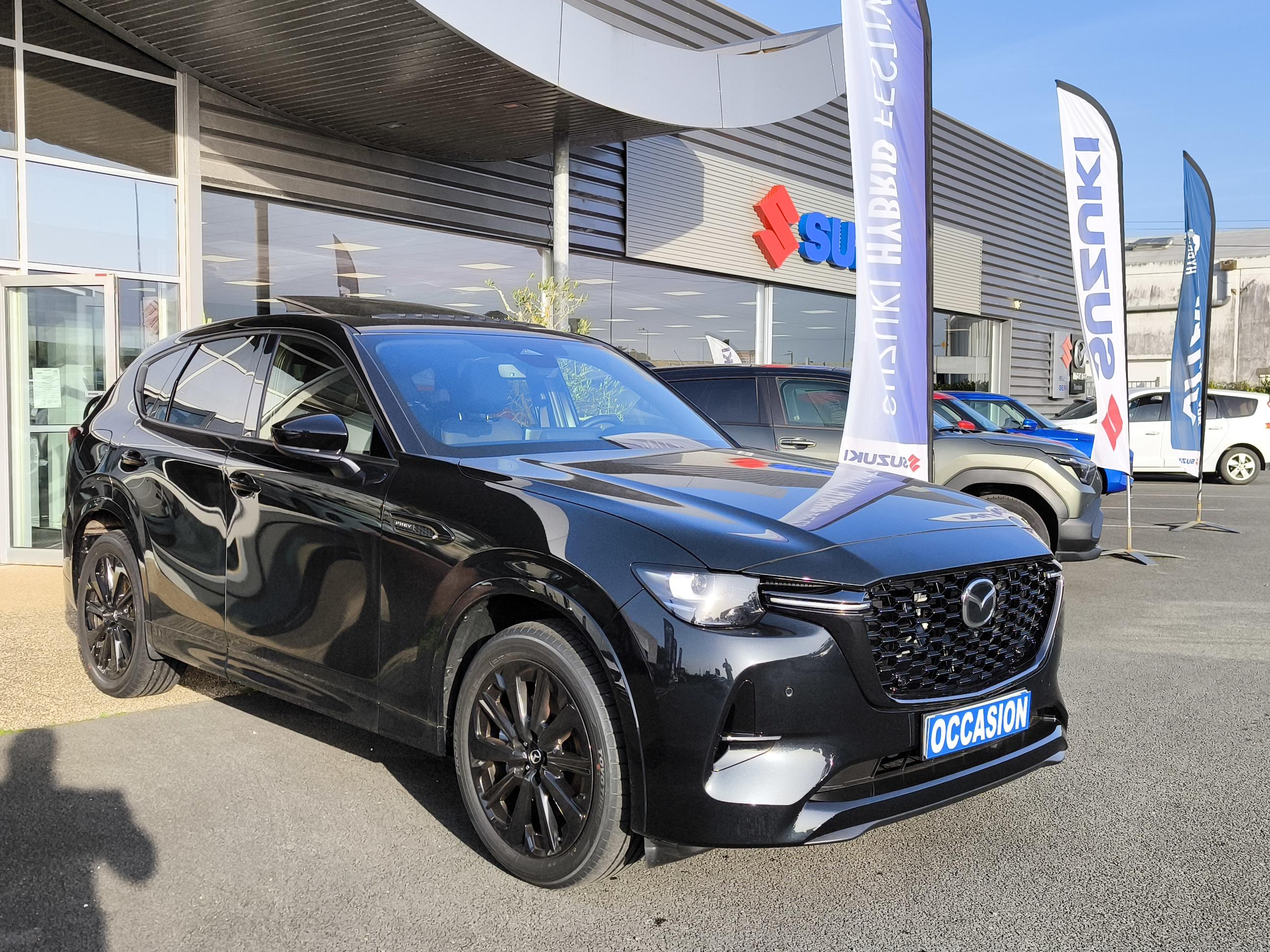 MAZDA CX-60 2.5L e-SKYACTIV PHEV 327 ch AWD BVA8 Homura Plus - Véhicule Occasion Océane Auto