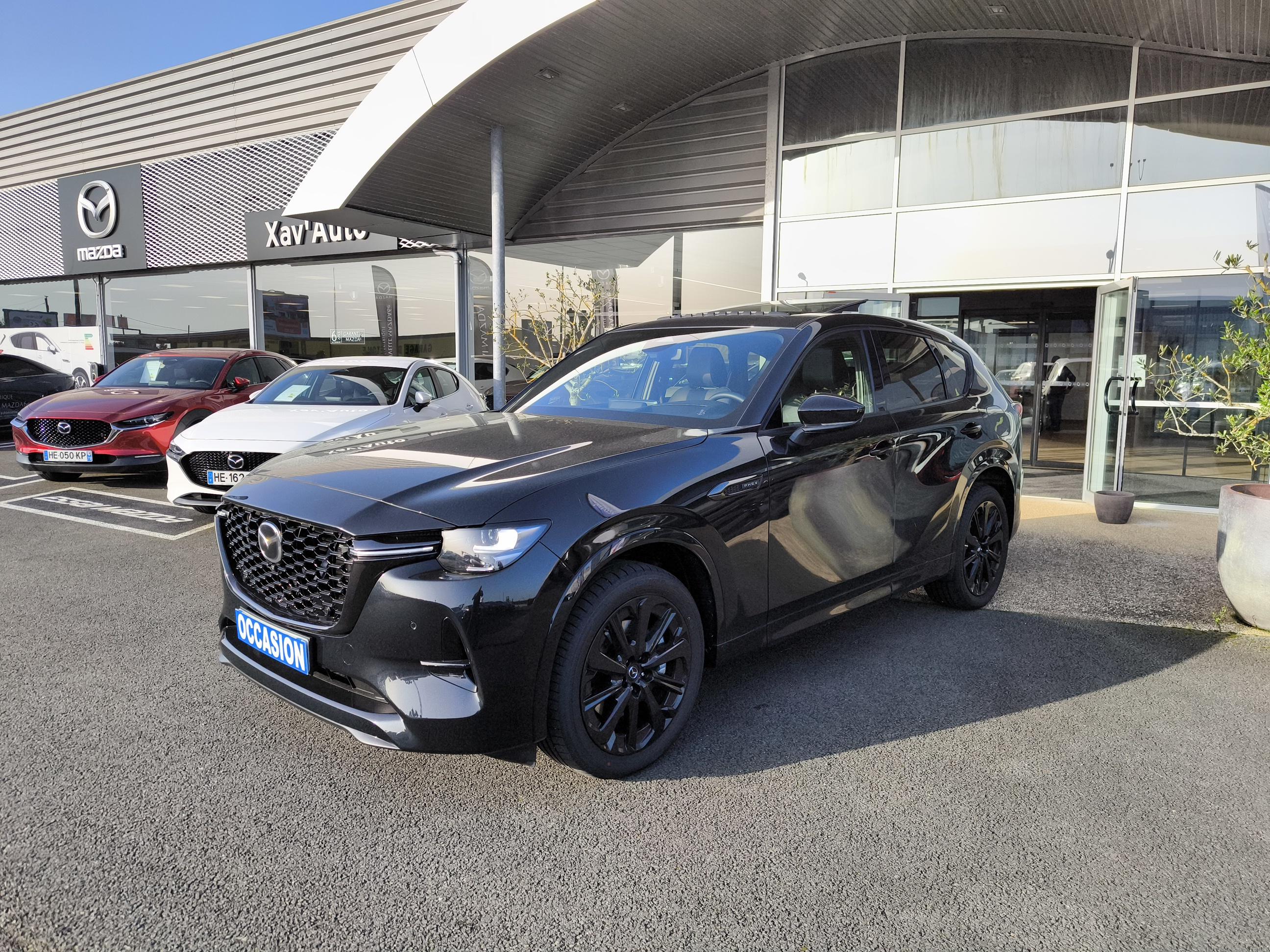 MAZDA CX-60 2.5L e-SKYACTIV PHEV 327 ch AWD BVA8 Homura Plus - Véhicule Occasion Océane Auto