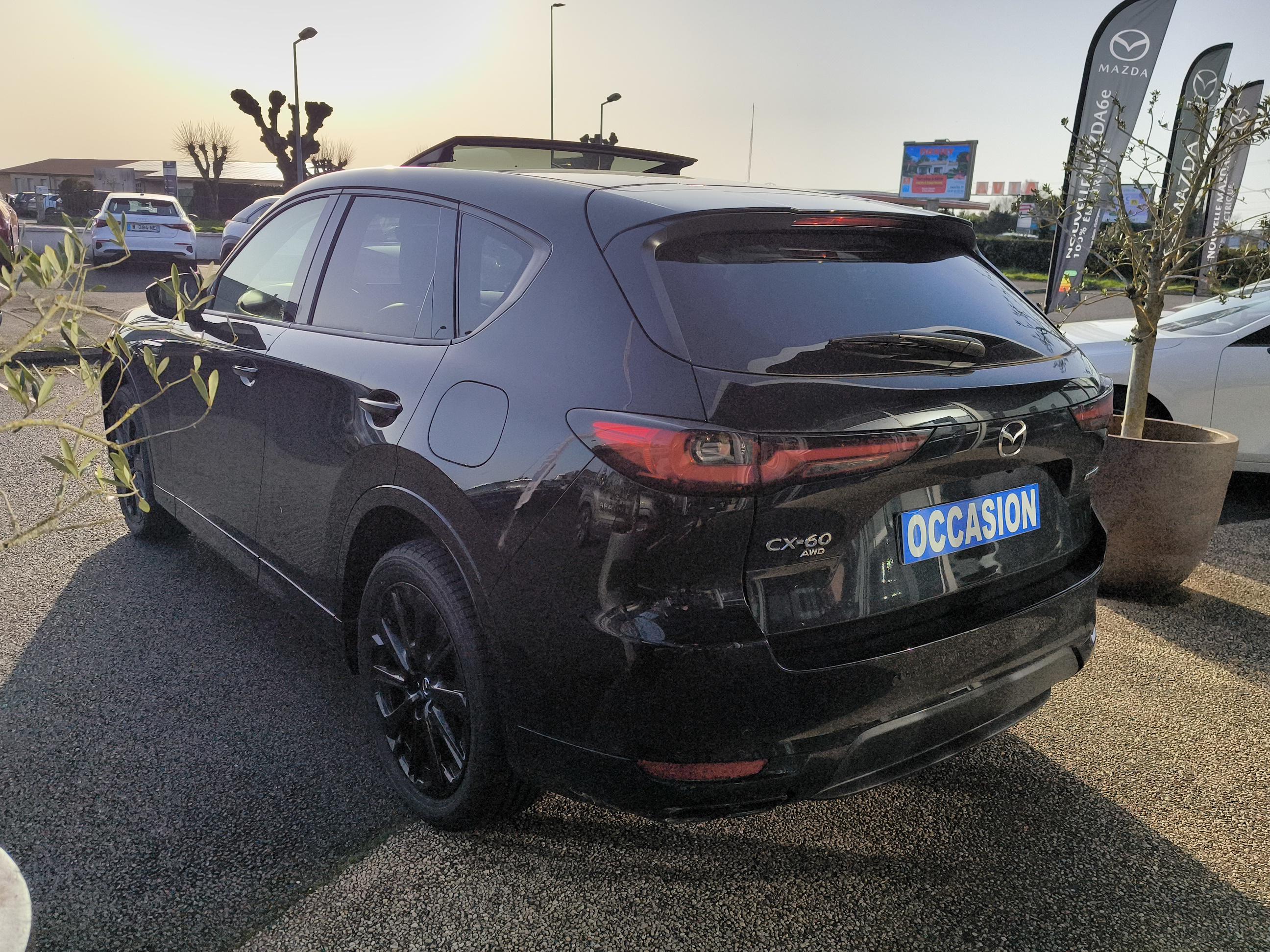 MAZDA CX-60 2.5L e-SKYACTIV PHEV 327 ch AWD BVA8 Homura Plus - Véhicule Occasion Océane Auto