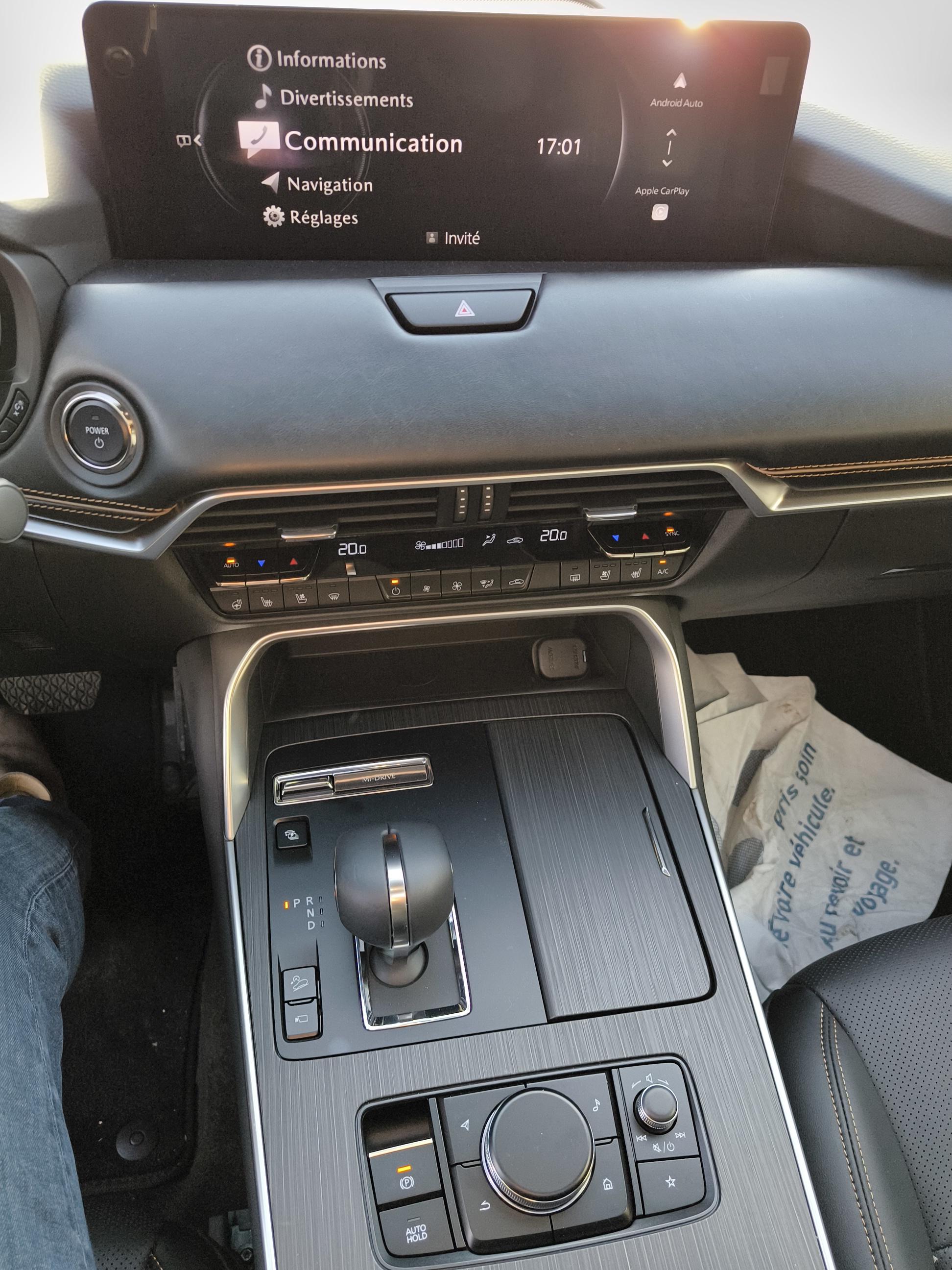 MAZDA CX-60 2.5L e-SKYACTIV PHEV 327 ch AWD BVA8 Homura Plus - Véhicule Occasion Océane Auto