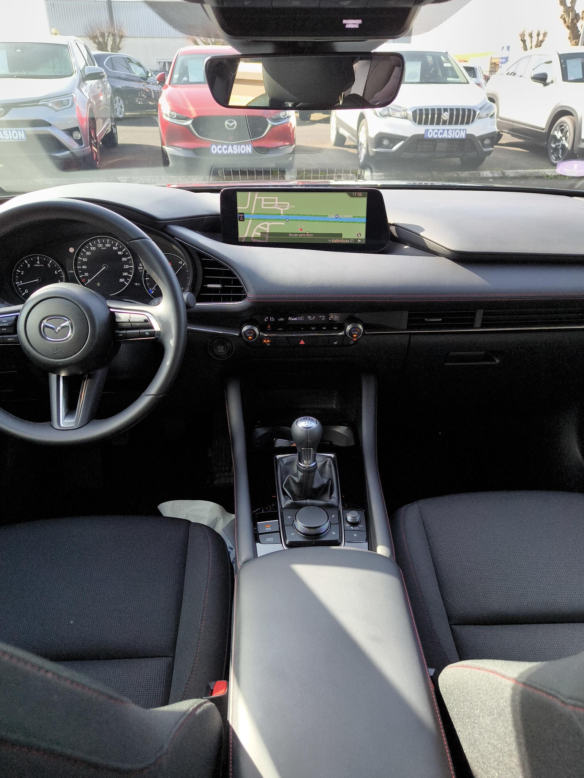 MAZDA Mazda3 5 portes 2.0L e-SKYACTIV-X M Hybrid 186 ch BVM6 Homura - Véhicule Occasion - Océane Auto MAZDA Mazda3 5 portes 2.0L e-SKYACTIV-X M Hybrid 186 ch BVM6 Homura - Véhicule Occasion Océane Auto