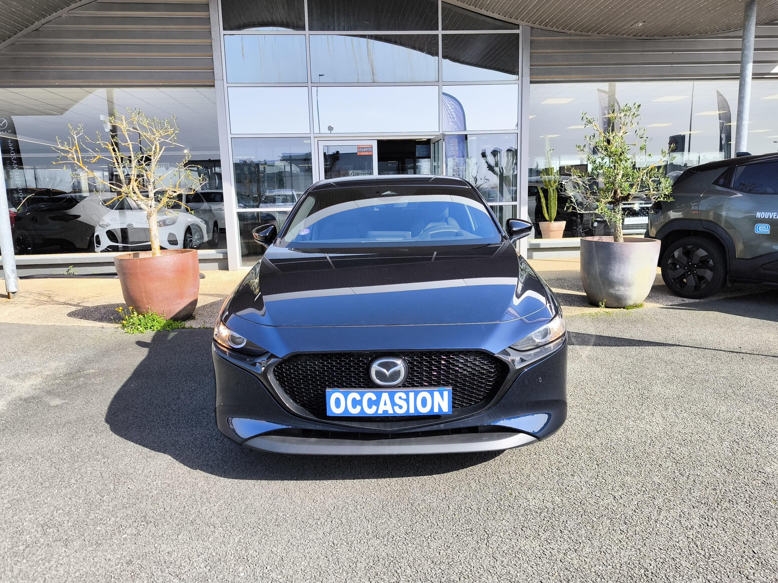 MAZDA Mazda3 5 portes 2.0L e-SKYACTIV-X M Hybrid 186 ch BVM6 Homura - Véhicule Occasion - Océane Auto MAZDA Mazda3 5 portes 2.0L e-SKYACTIV-X M Hybrid 186 ch BVM6 Homura - Véhicule Occasion Océane Auto