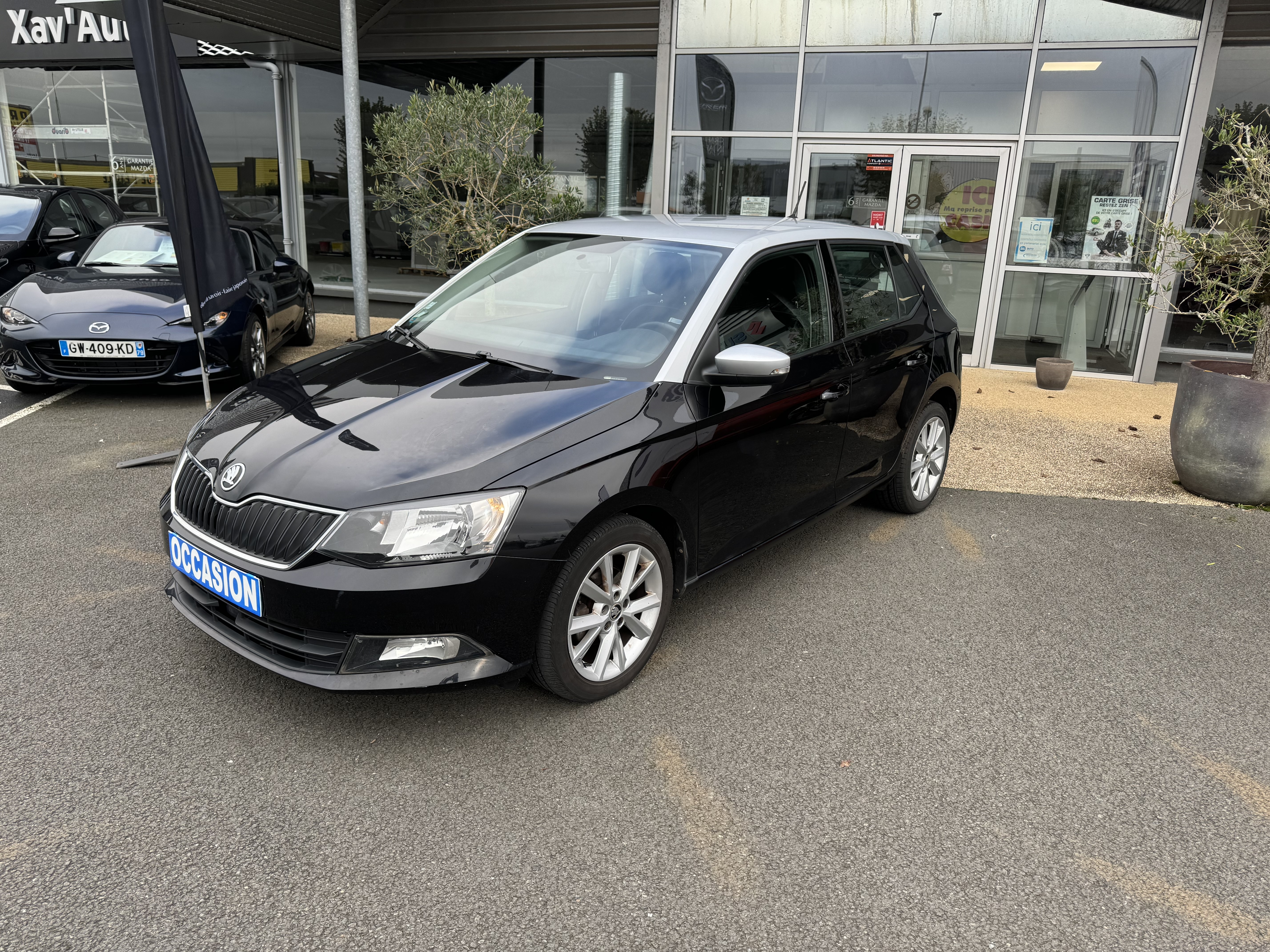 SKODA Fabia 1.0 MPI 75 ch Greentec Edition Tour de France - Véhicule Occasion Océane Auto