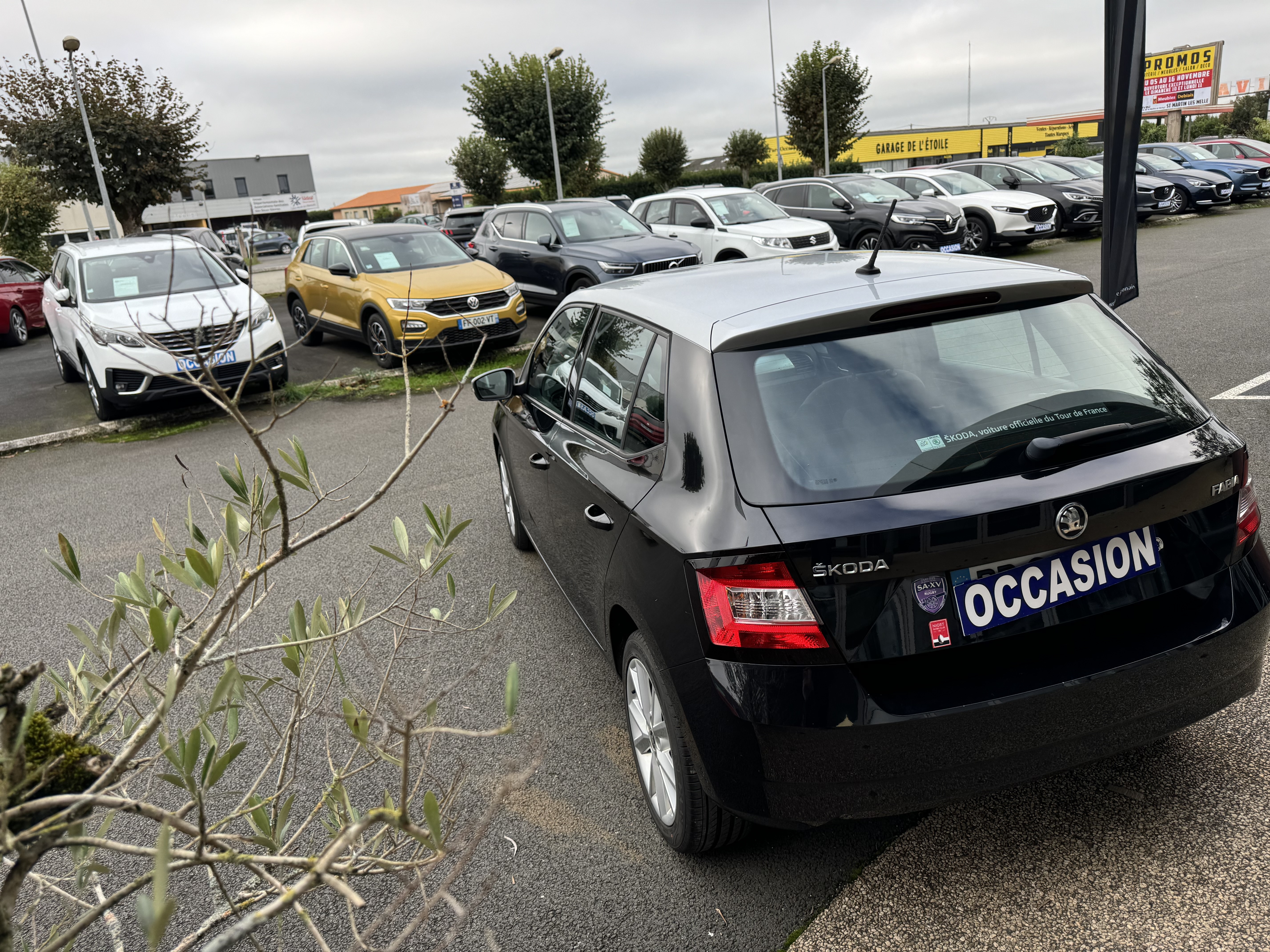 SKODA Fabia 1.0 MPI 75 ch Greentec Edition Tour de France - Véhicule Occasion Océane Auto