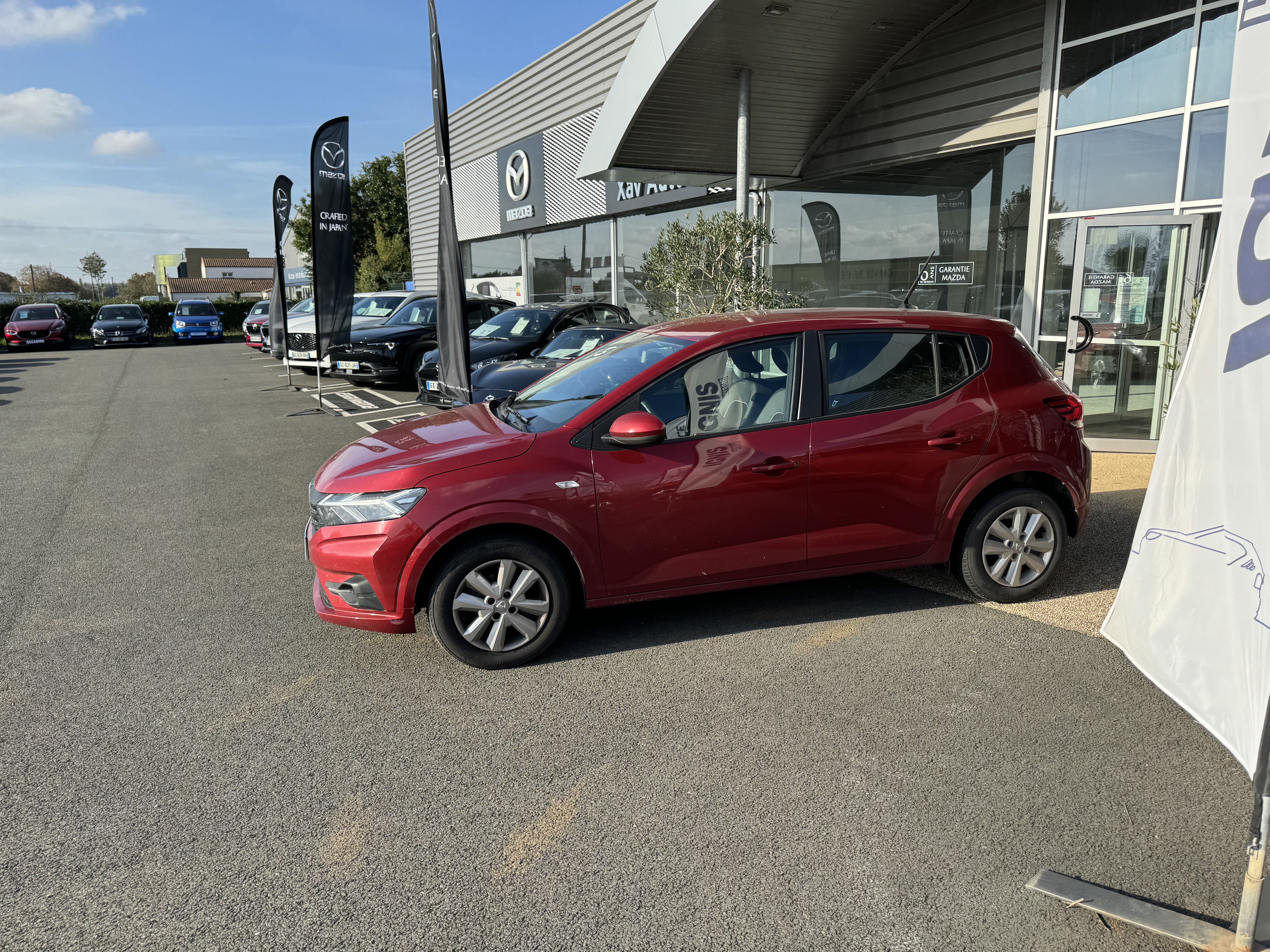 DACIA Sandero ECO-G 100 Confort - Véhicule Occasion Océane Auto