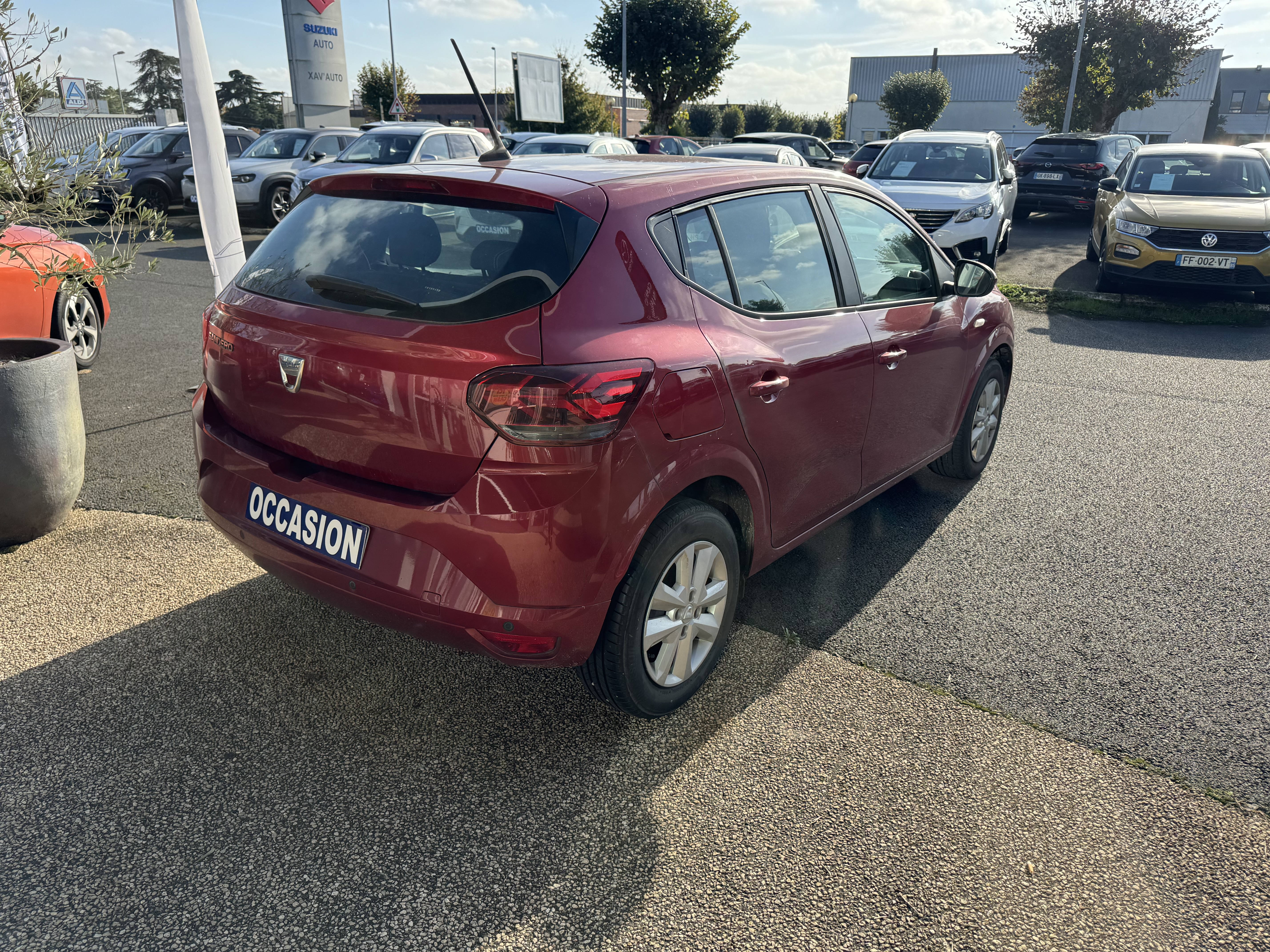 DACIA Sandero ECO-G 100 Confort - Véhicule Occasion Océane Auto