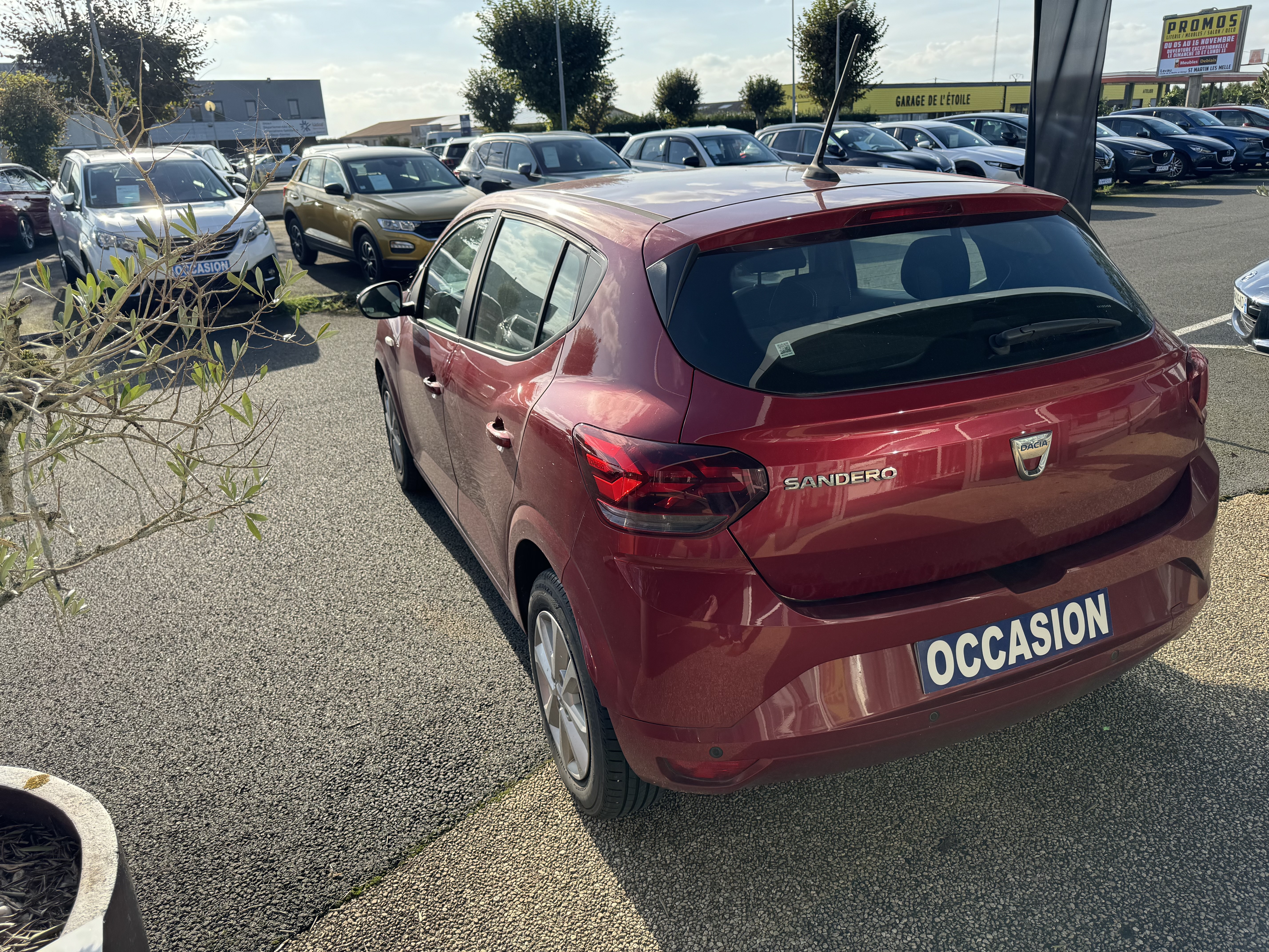 DACIA Sandero ECO-G 100 Confort - Véhicule Occasion Océane Auto