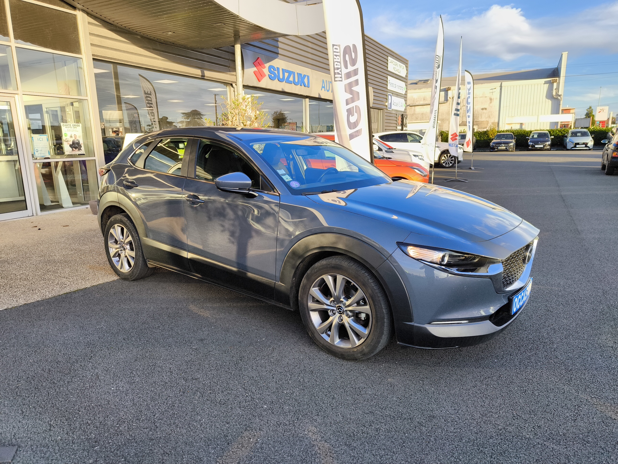 MAZDA CX-30 2.0L SKYACTIV-G M Hybrid 122 ch 4x2 BVA6 Sportline - Véhicule Occasion Océane Auto