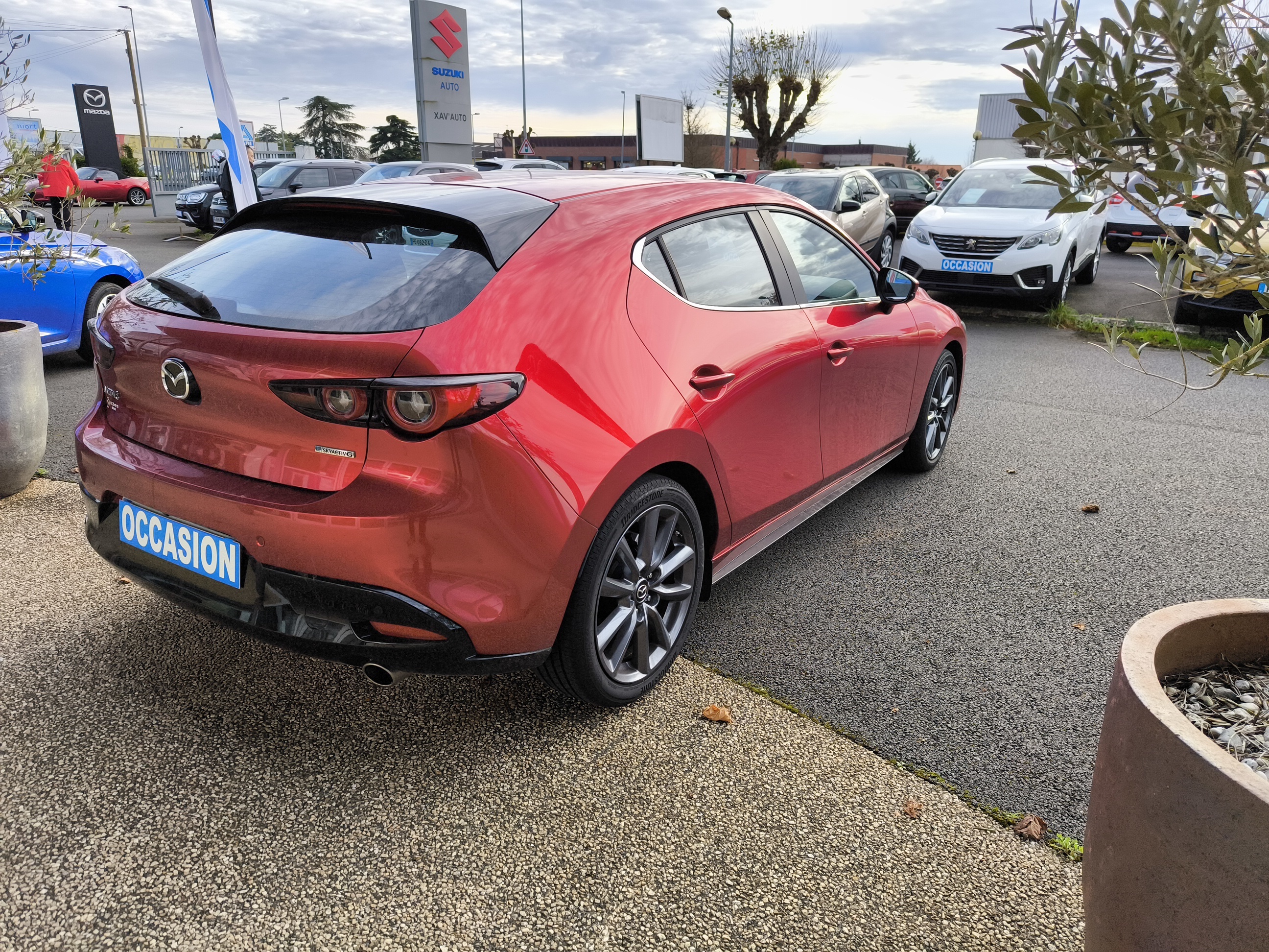 MAZDA Mazda3 5 portes 2.0L SKYACTIV-G M Hybrid 122 ch BVA6 Style - Véhicule Occasion Océane Auto