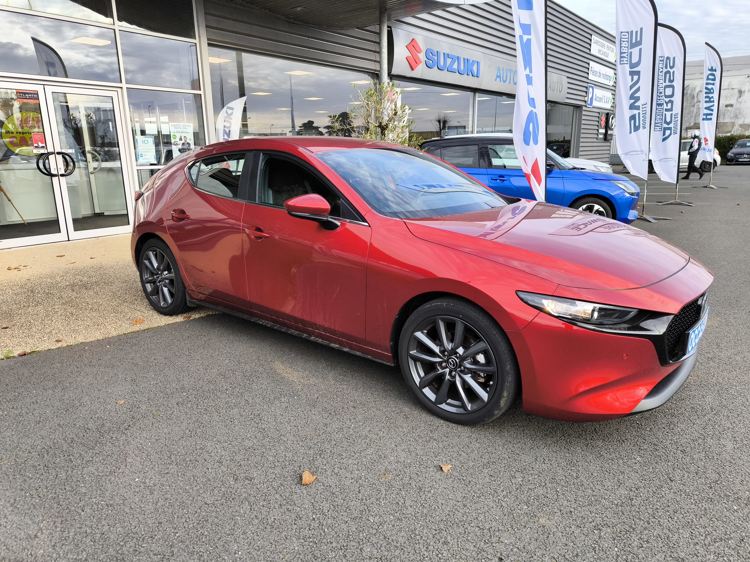 MAZDA Mazda3 5 portes 2.0L SKYACTIV-G M Hybrid 122 ch BVA6 Style - Véhicule Occasion Océane Auto