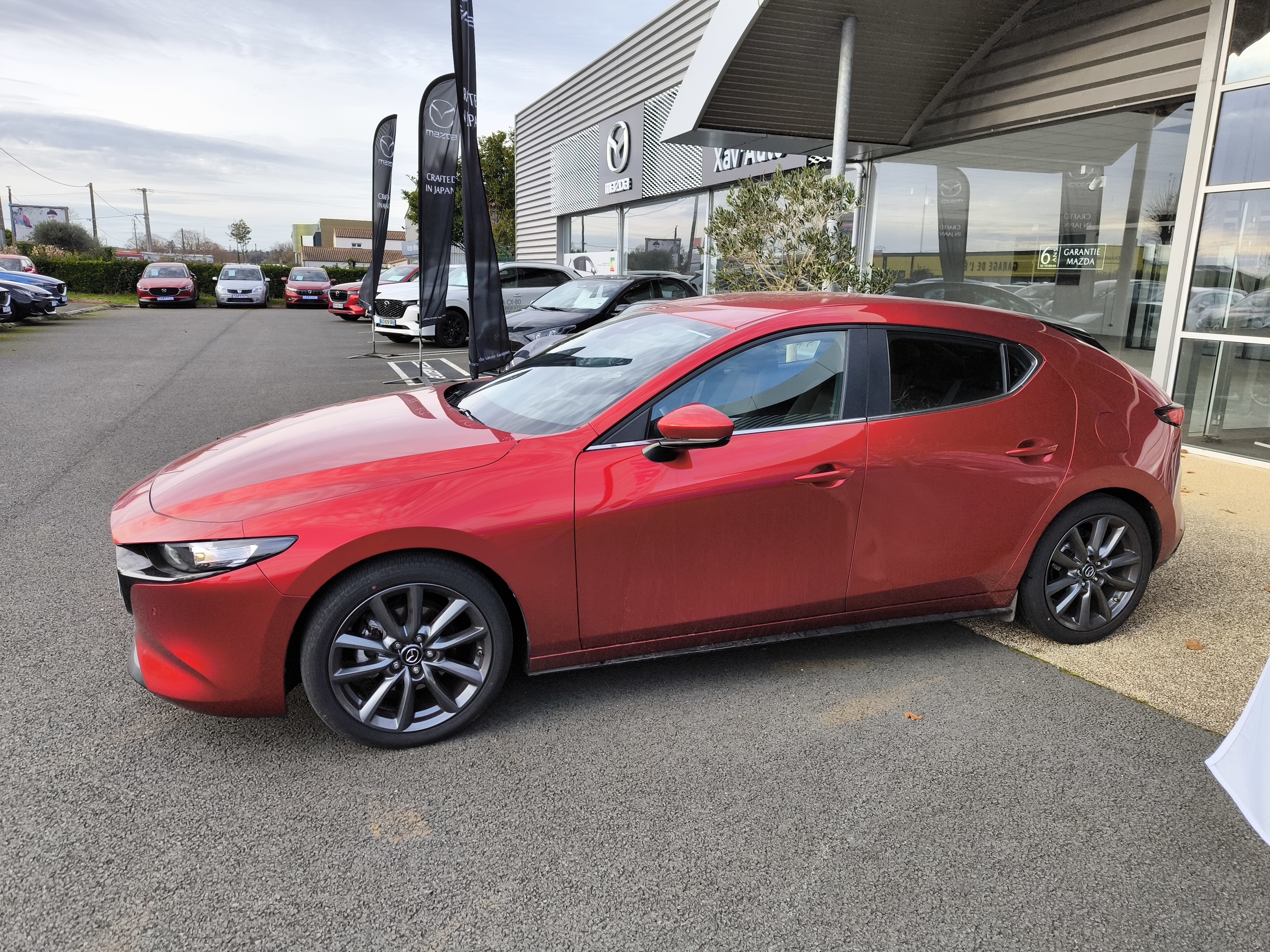 MAZDA Mazda3 5 portes 2.0L SKYACTIV-G M Hybrid 122 ch BVA6 Style - Véhicule Occasion Océane Auto