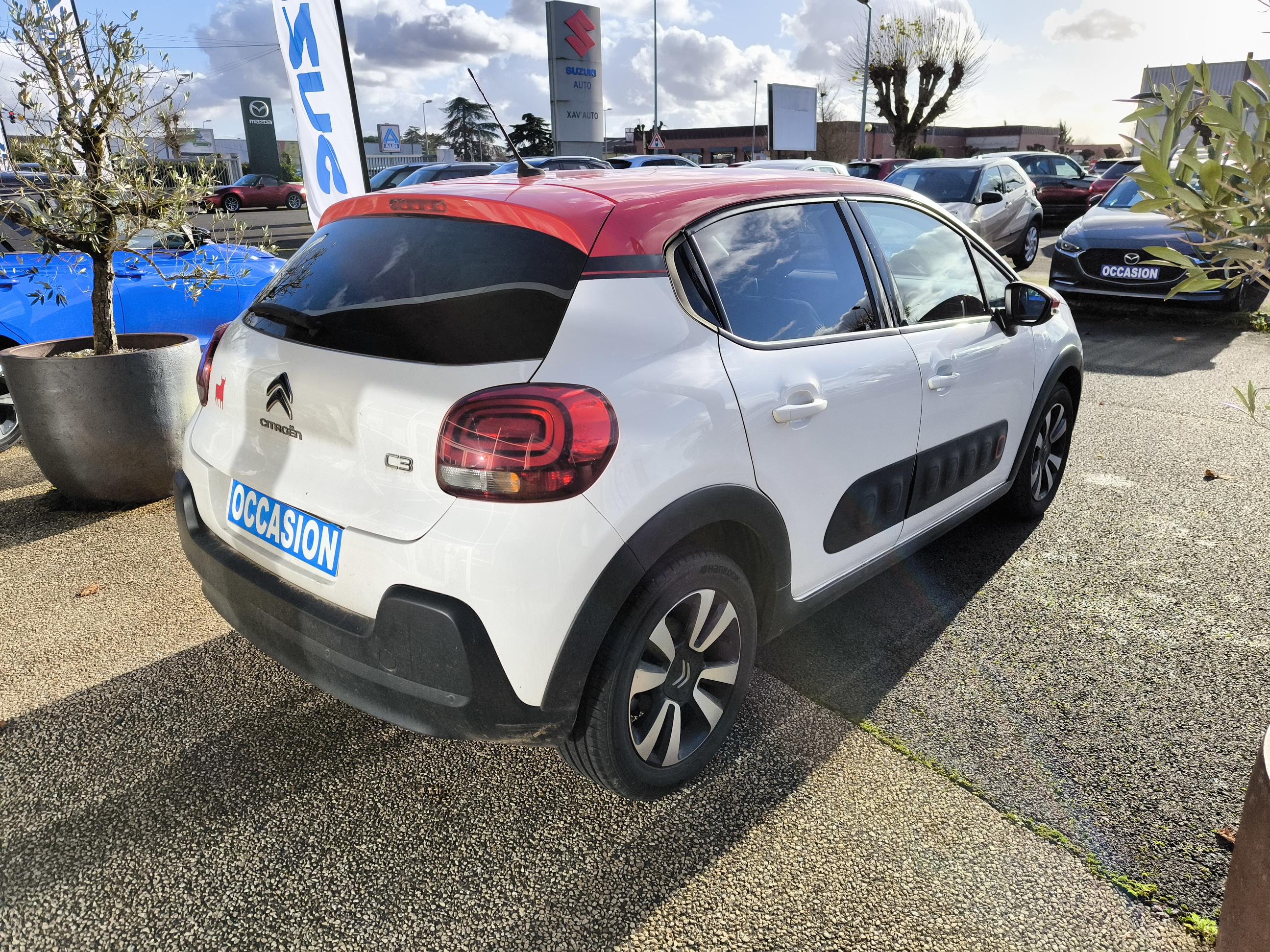 CITROEN C3 BlueHDi 100 S&S BVM5 Shine - Véhicule Occasion Océane Auto