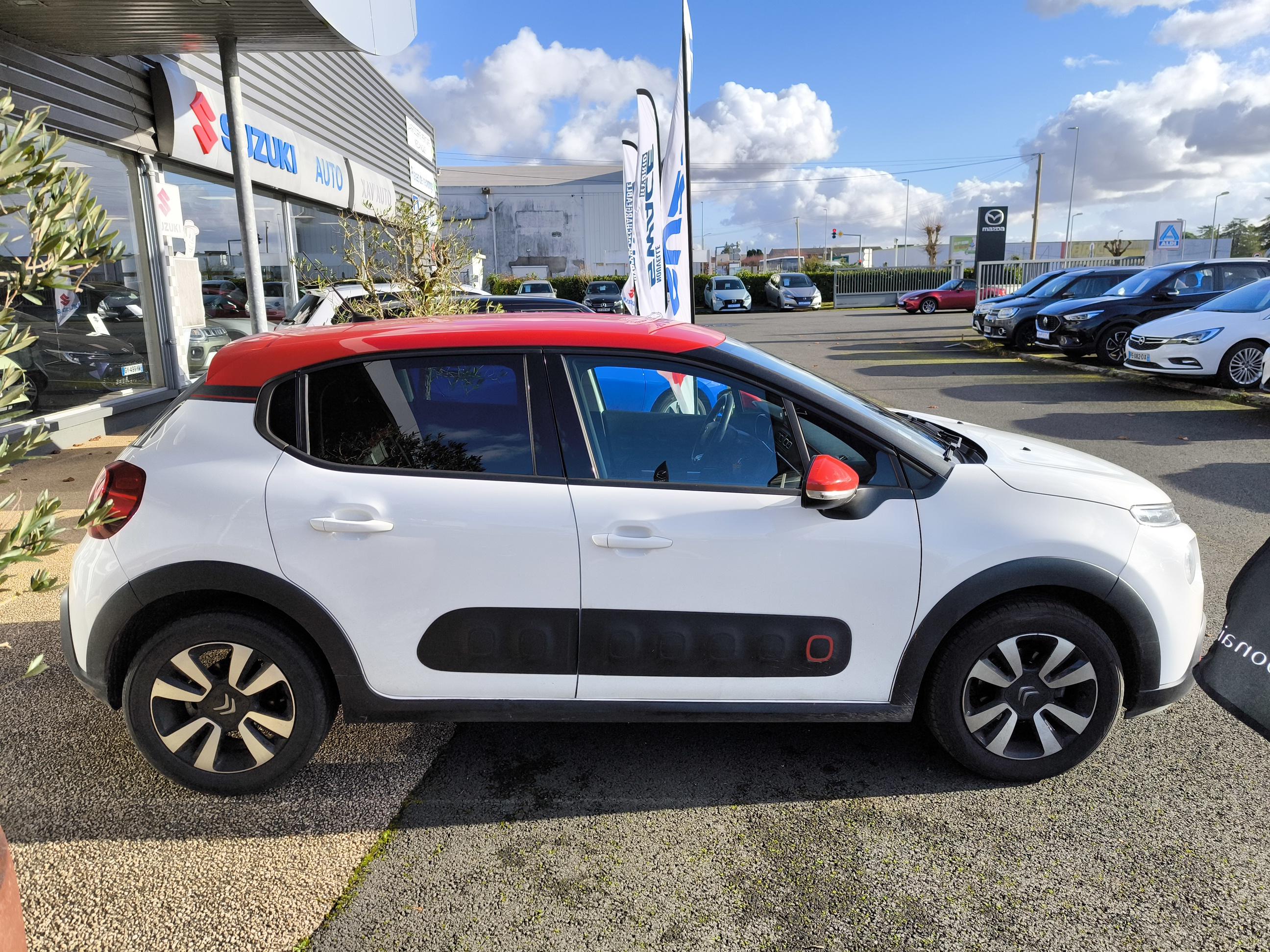 CITROEN C3 BlueHDi 100 S&S BVM5 Shine - Véhicule Occasion Océane Auto