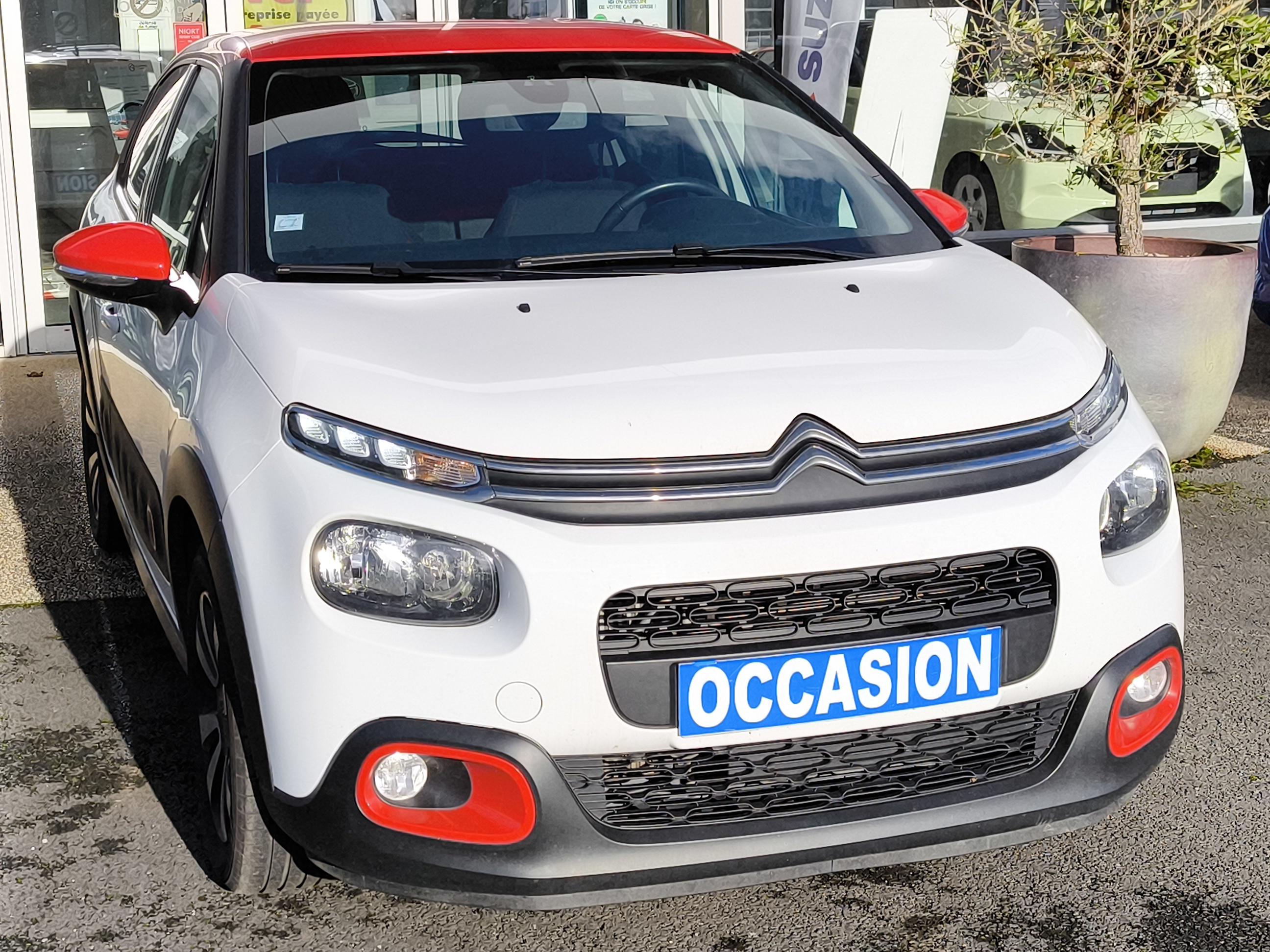 CITROEN C3 BlueHDi 100 S&S BVM5 Shine - Véhicule Occasion Océane Auto