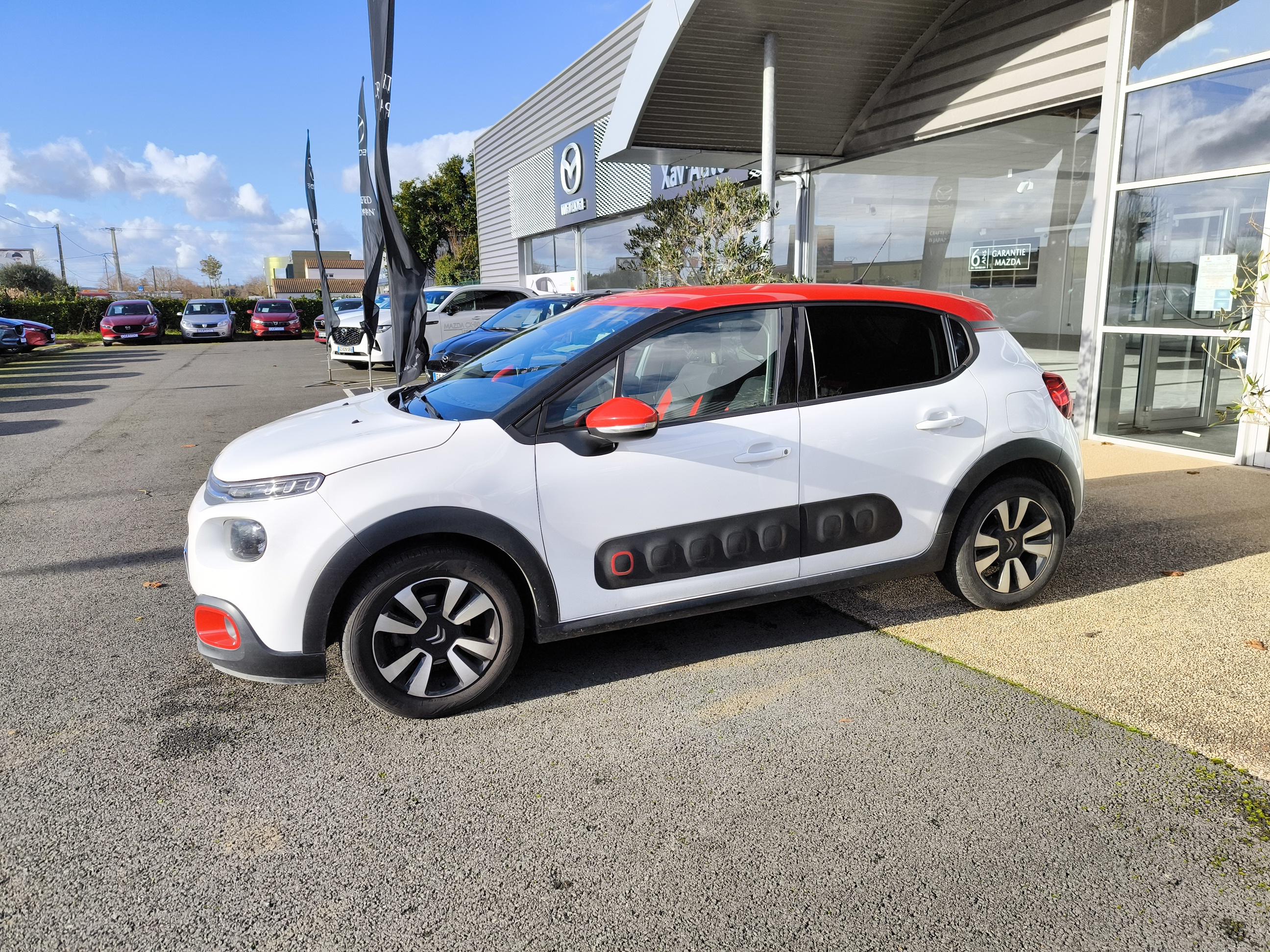 CITROEN C3 BlueHDi 100 S&S BVM5 Shine - Véhicule Occasion Océane Auto