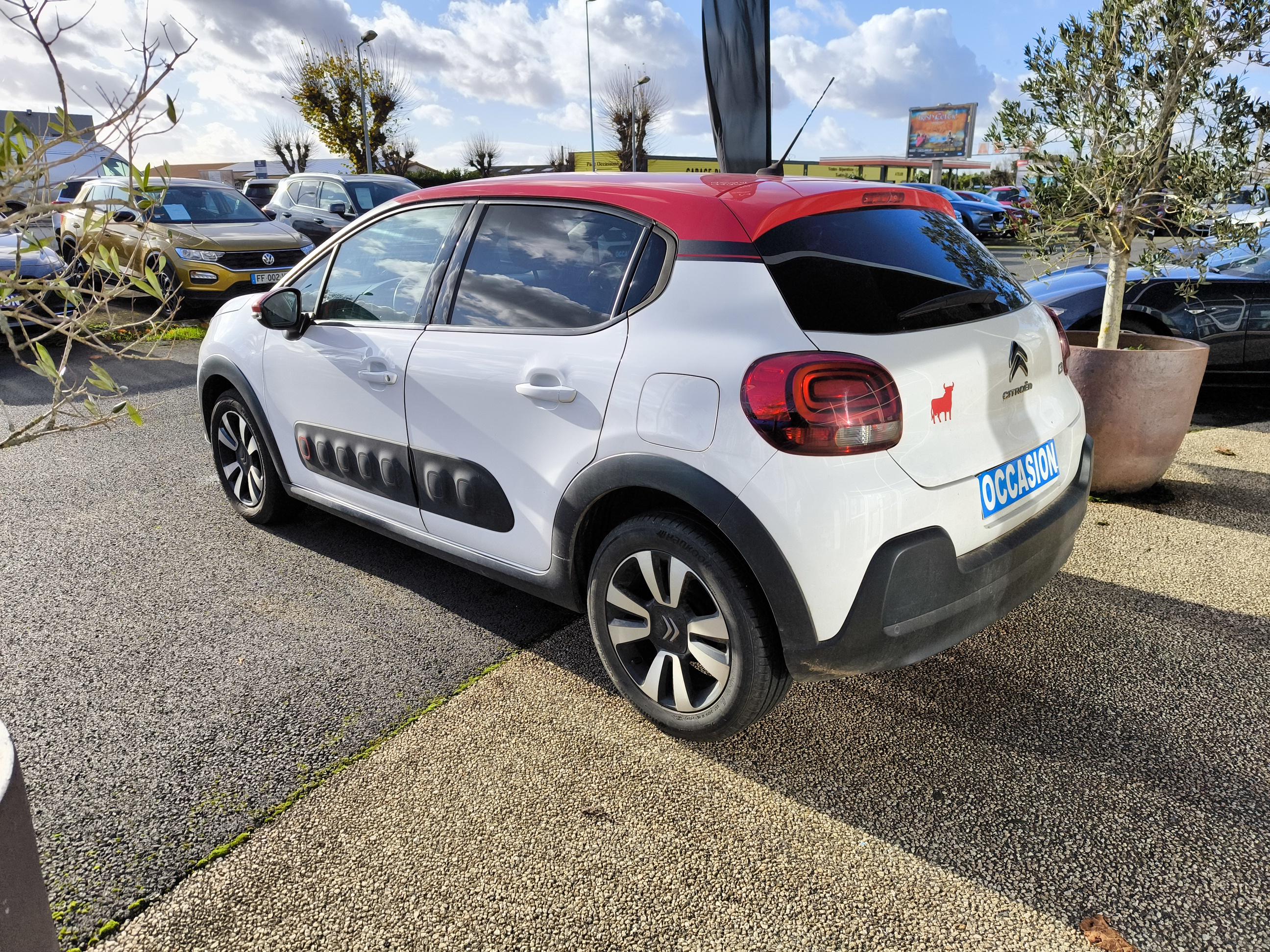 CITROEN C3 BlueHDi 100 S&S BVM5 Shine - Véhicule Occasion Océane Auto