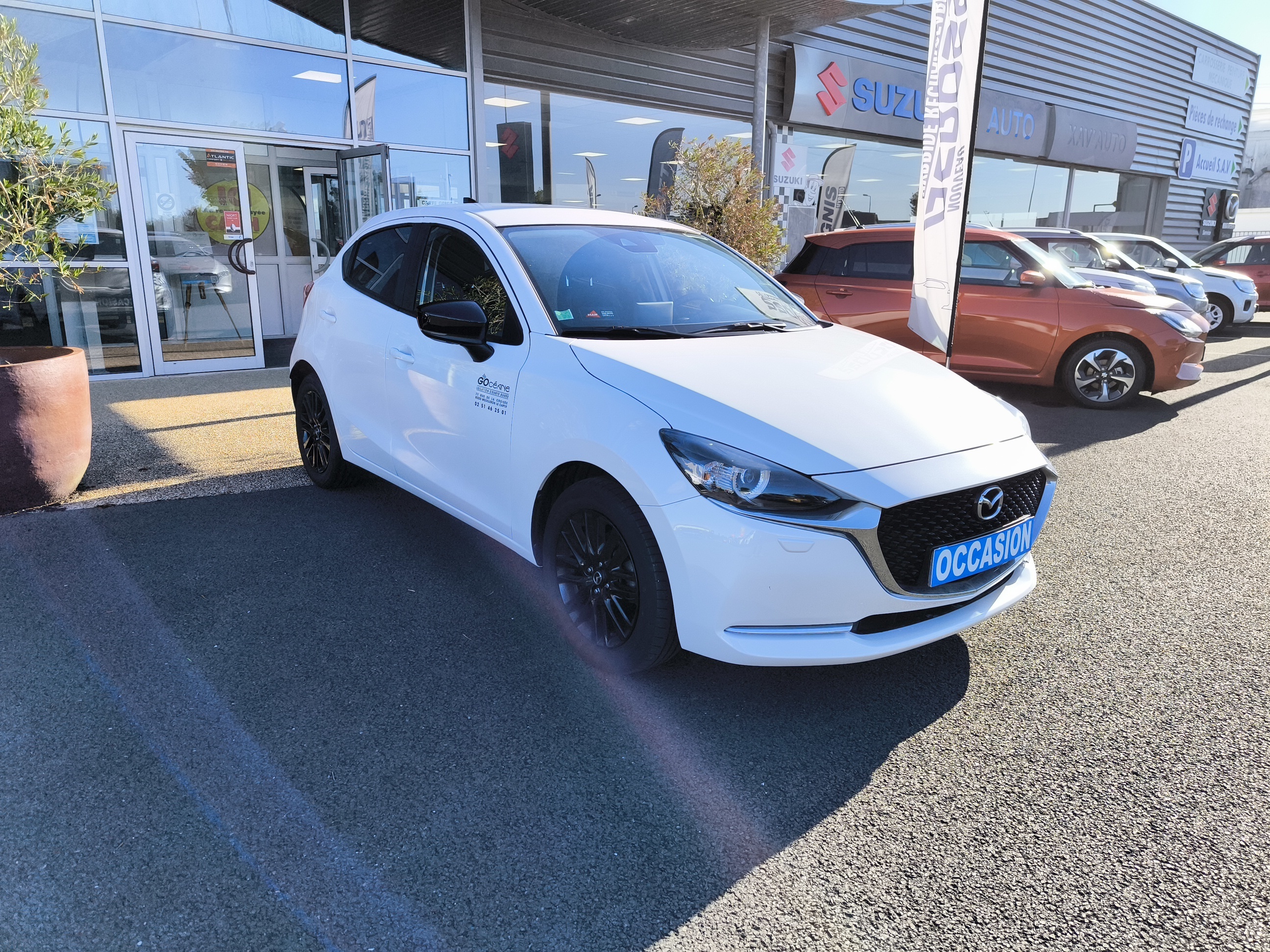 MAZDA Mazda2 1.5L e-SKYACTIV G M Hybrid 90ch Homura - Véhicule Occasion Océane Auto