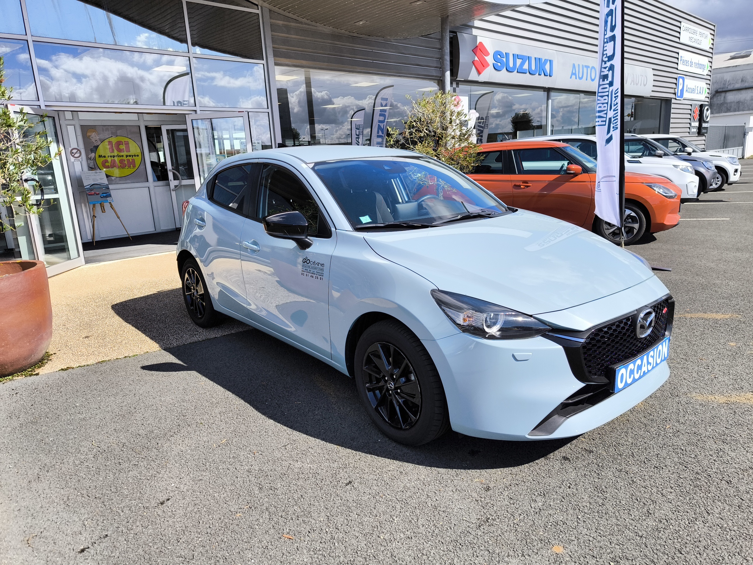 MAZDA Mazda2 1.5L e-SKYACTIV G M Hybrid 90ch Homura - Véhicule Occasion Océane Auto