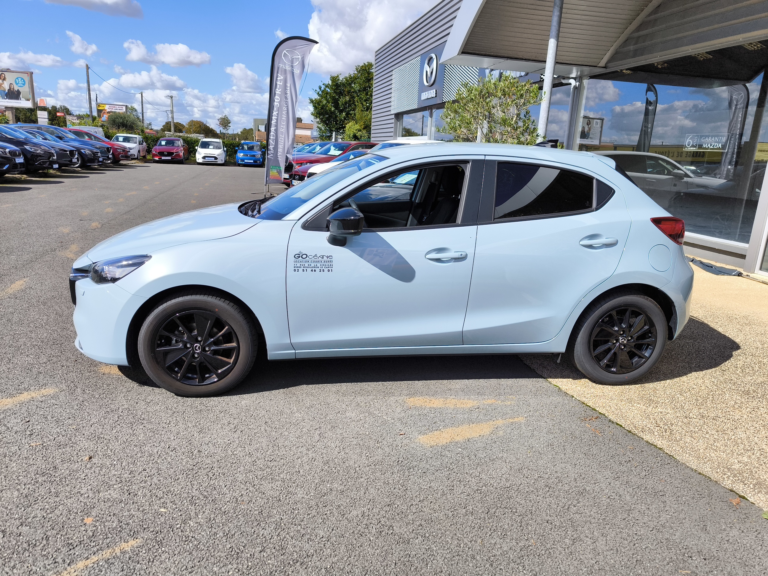 MAZDA Mazda2 1.5L e-SKYACTIV G M Hybrid 90ch Homura - Véhicule Occasion Océane Auto