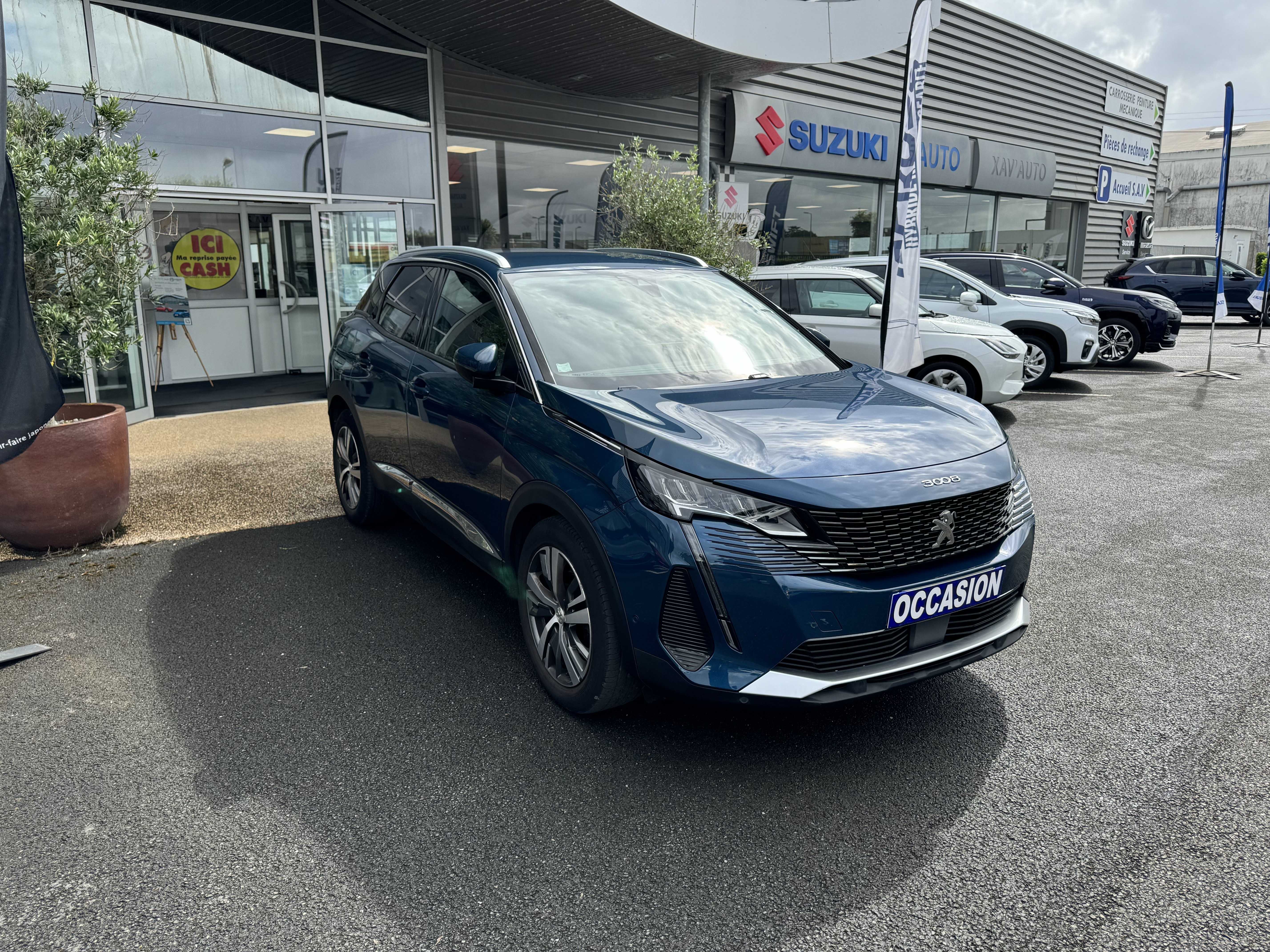 PEUGEOT 3008 BlueHDi 130ch S&S EAT8 Allure Pack - Véhicule Occasion Océane Auto