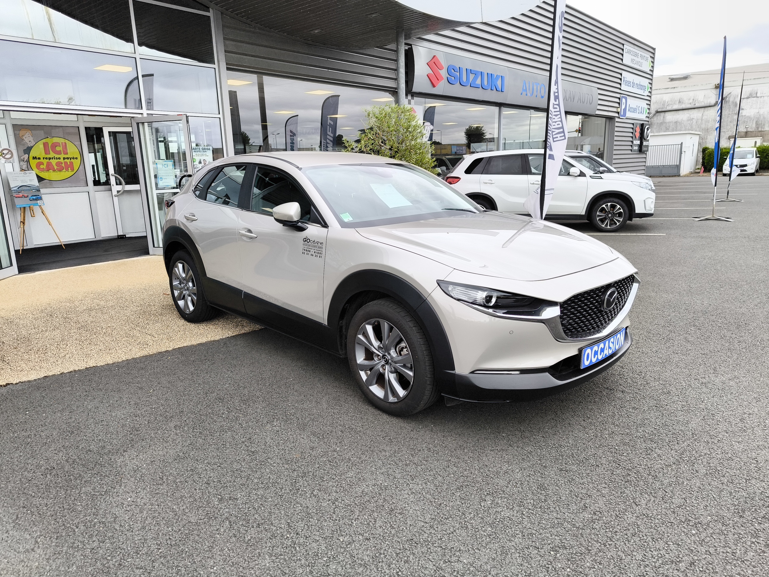 MAZDA CX-30 2.0L SKYACTIV-G M Hybrid 122 ch 4x2 BVA6 Style - Véhicule Occasion Océane Auto