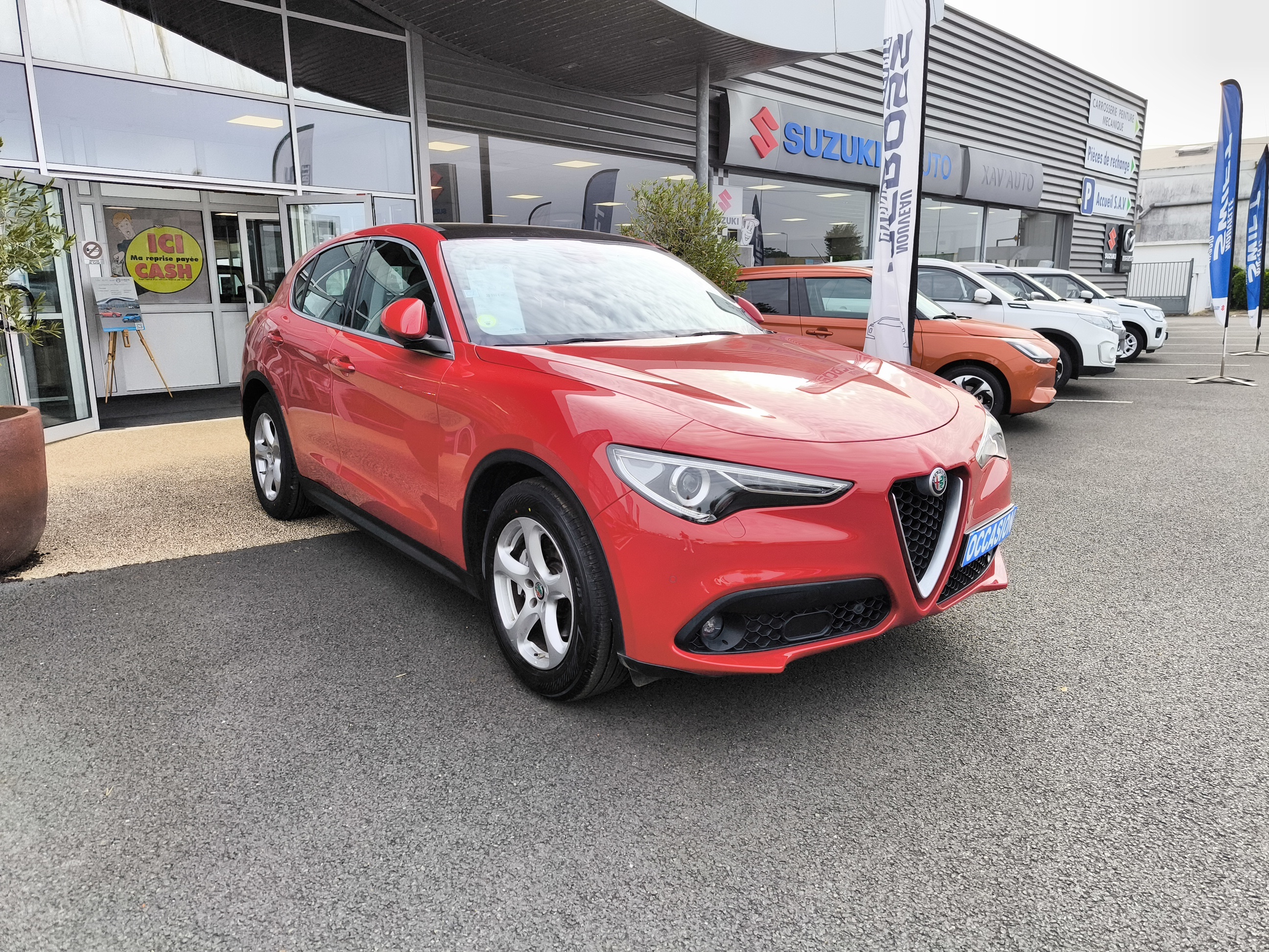 ALFA ROMEO Stelvio 2.2 180 ch AT8 Super - Véhicule Occasion Océane Auto