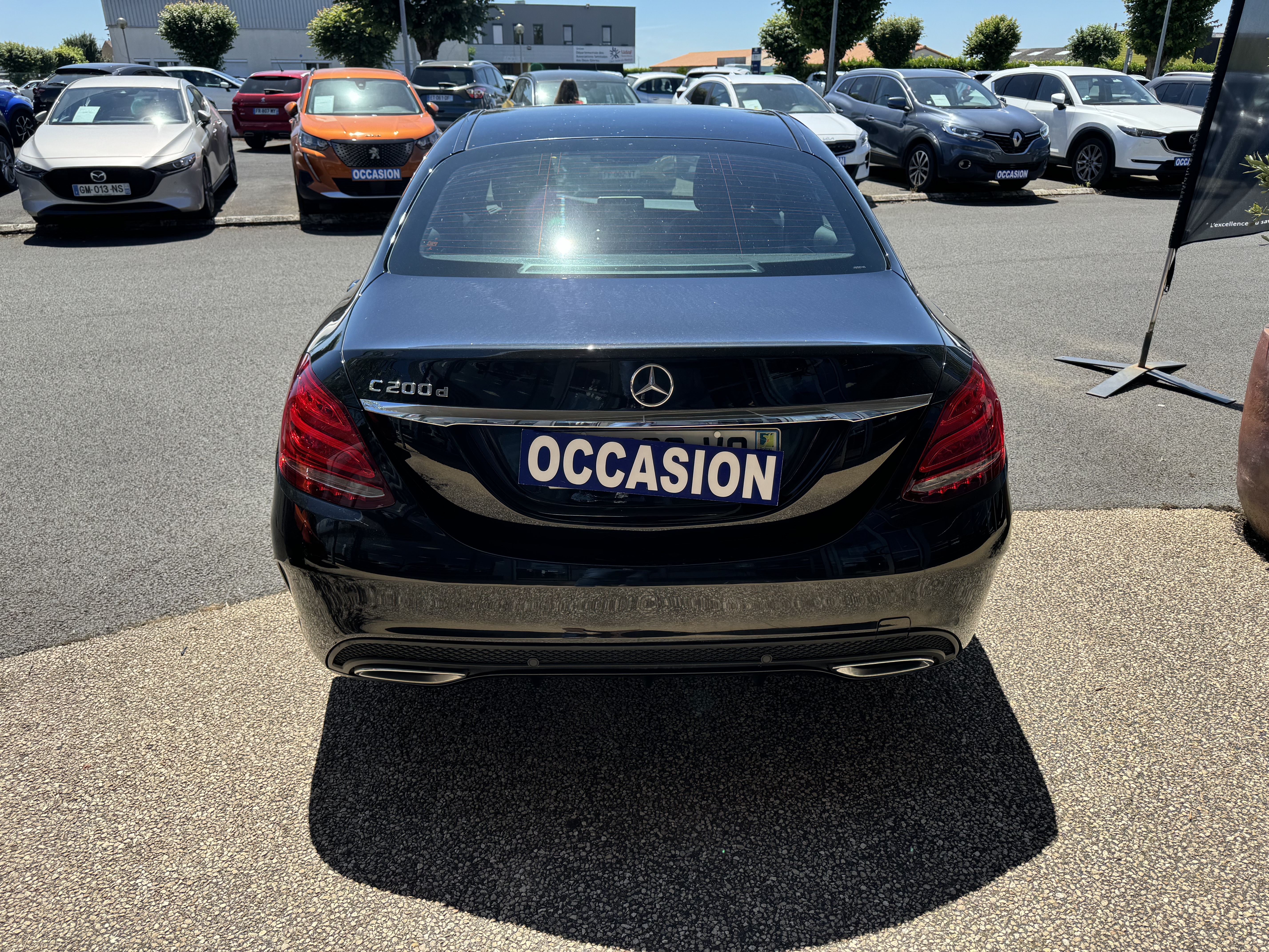 MERCEDES Classe C 200 d 9G-Tronic Plus Sportline - Véhicule Occasion Océane Auto