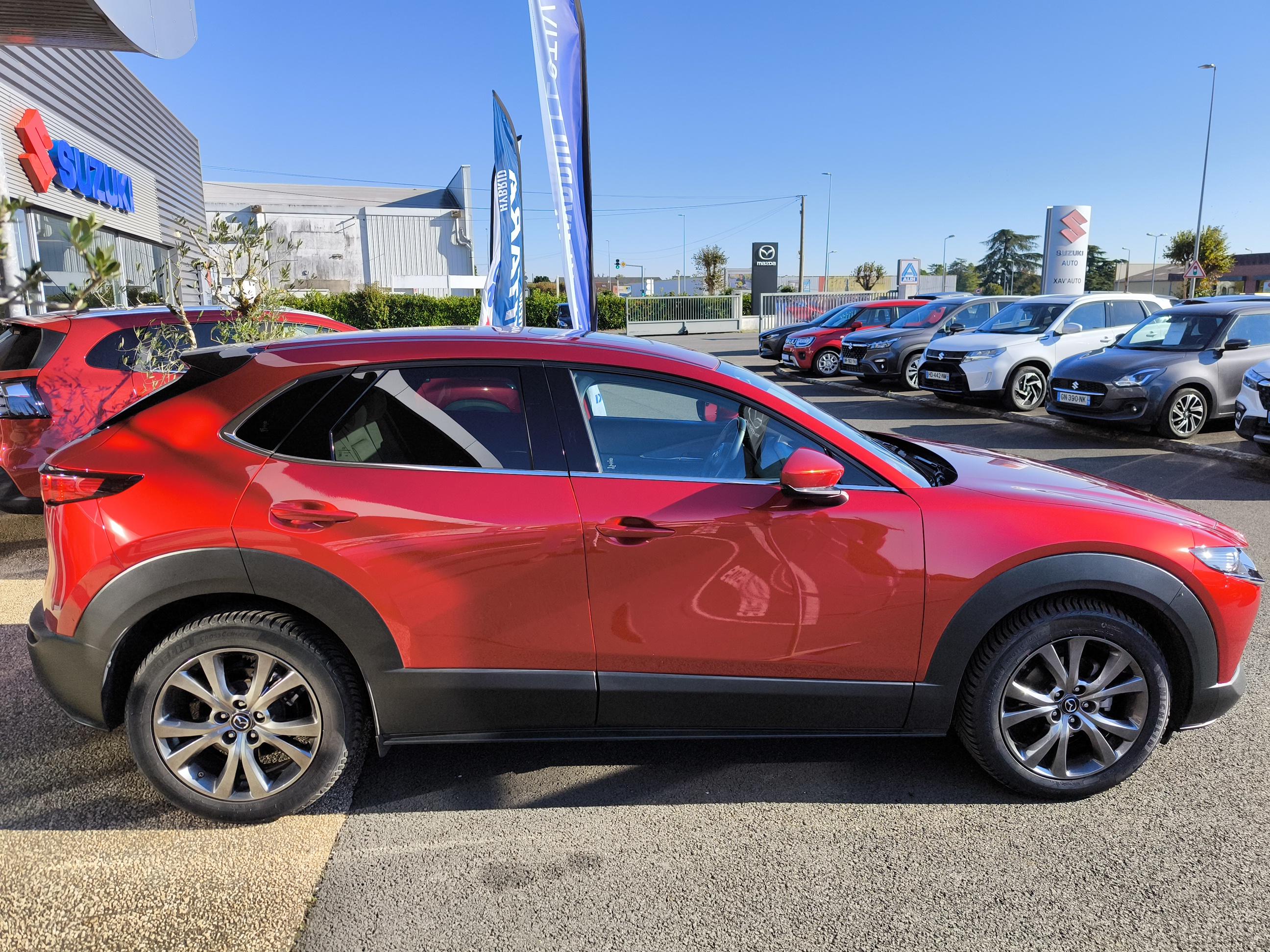 MAZDA CX-30 2.0L e-SKYACTIV X M Hybrid 186 ch 4x4 BVA6 Exclusive-Line - Véhicule Occasion - Océane Auto MAZDA CX-30 2.0L e-SKYACTIV X M Hybrid 186 ch 4x4 BVA6 Exclusive-Line - Véhicule Occasion Océane Auto