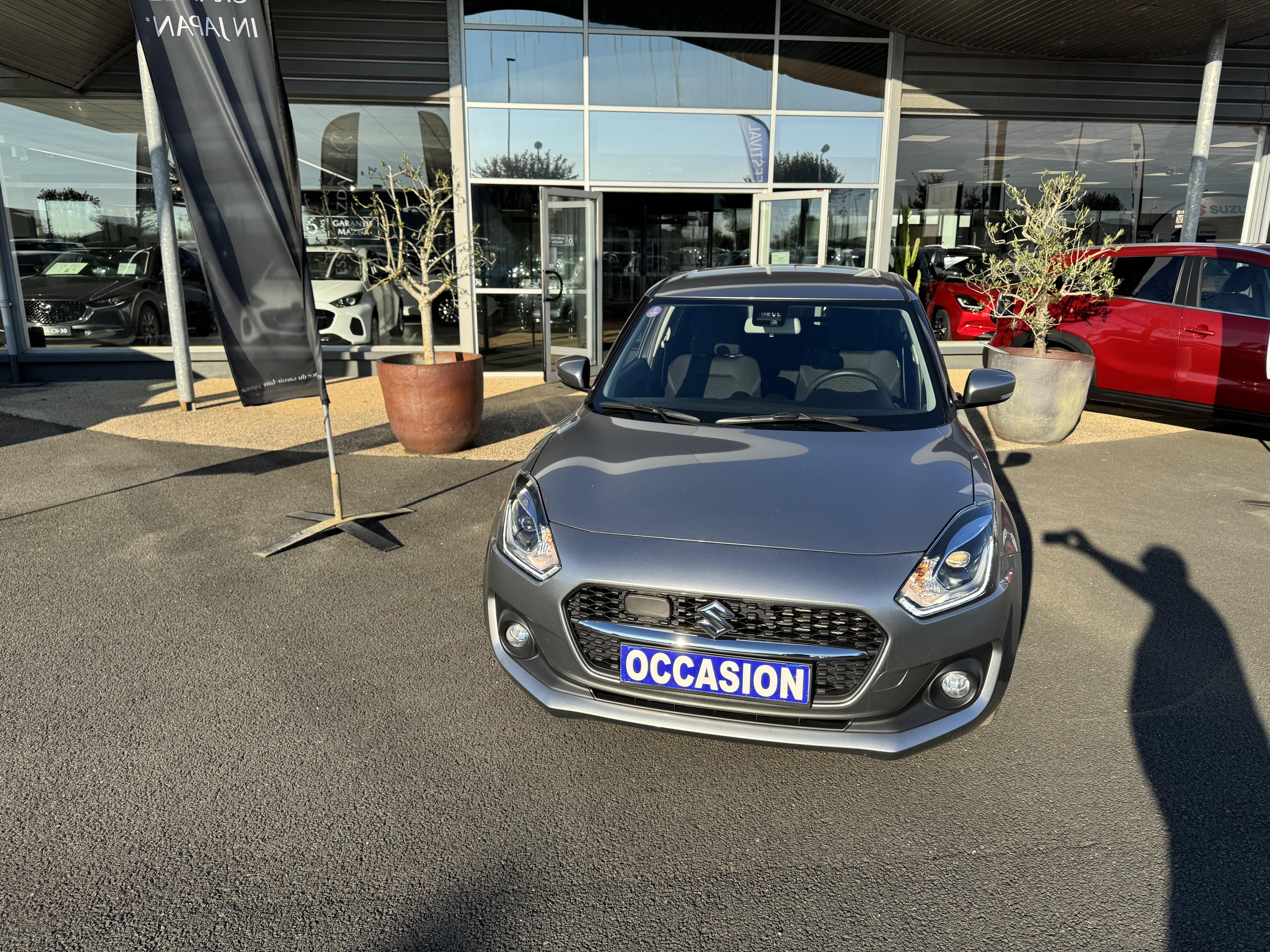 SUZUKI Swift 1.2 Dualjet Hybrid Auto (CVT) Pack - Véhicule Occasion - Océane Auto SUZUKI Swift 1.2 Dualjet Hybrid Auto (CVT) Pack - Véhicule Occasion Océane Auto