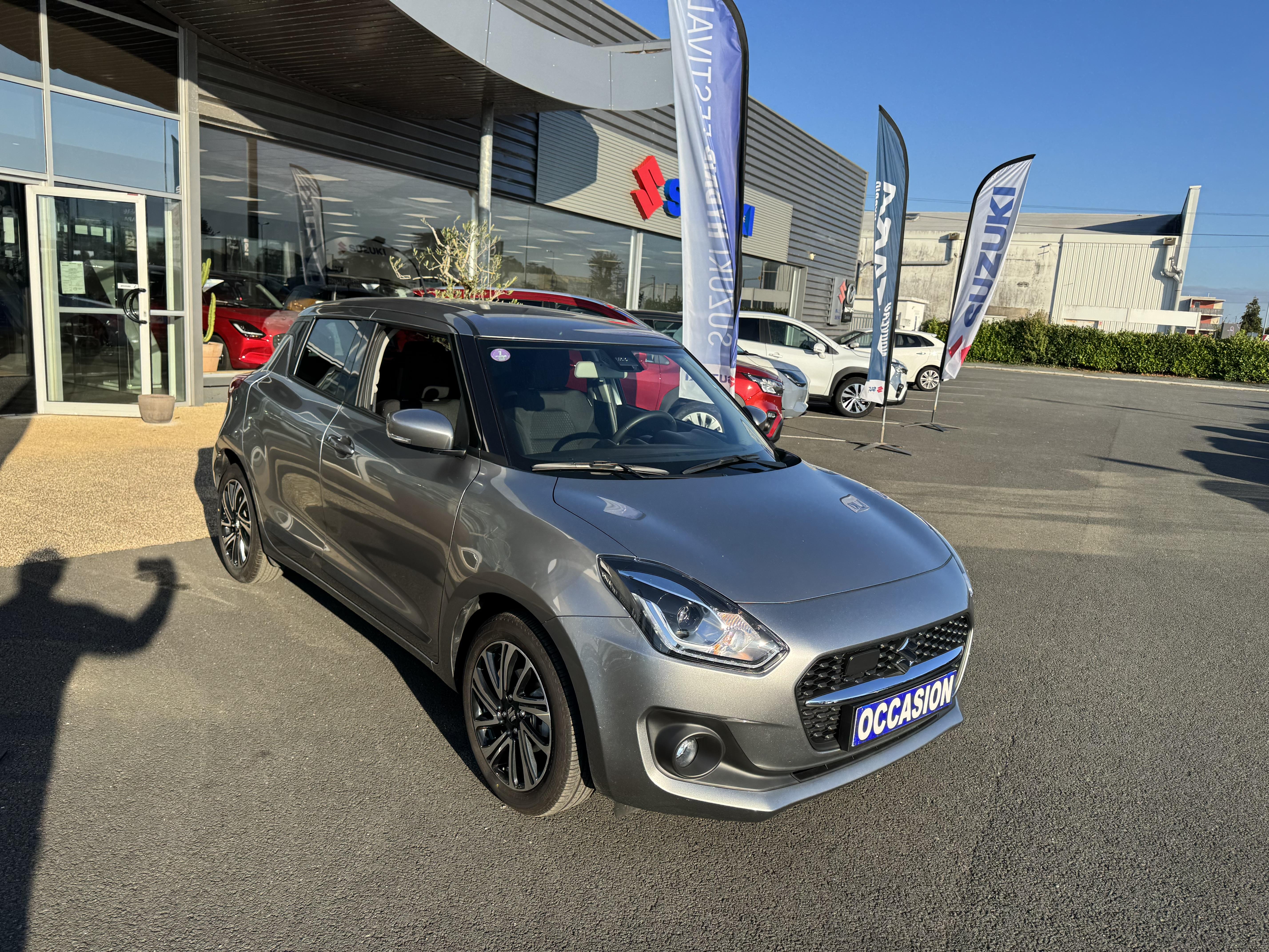 SUZUKI Swift 1.2 Dualjet Hybrid Auto (CVT) Pack - Véhicule Occasion - Océane Auto SUZUKI Swift 1.2 Dualjet Hybrid Auto (CVT) Pack - Véhicule Occasion Océane Auto