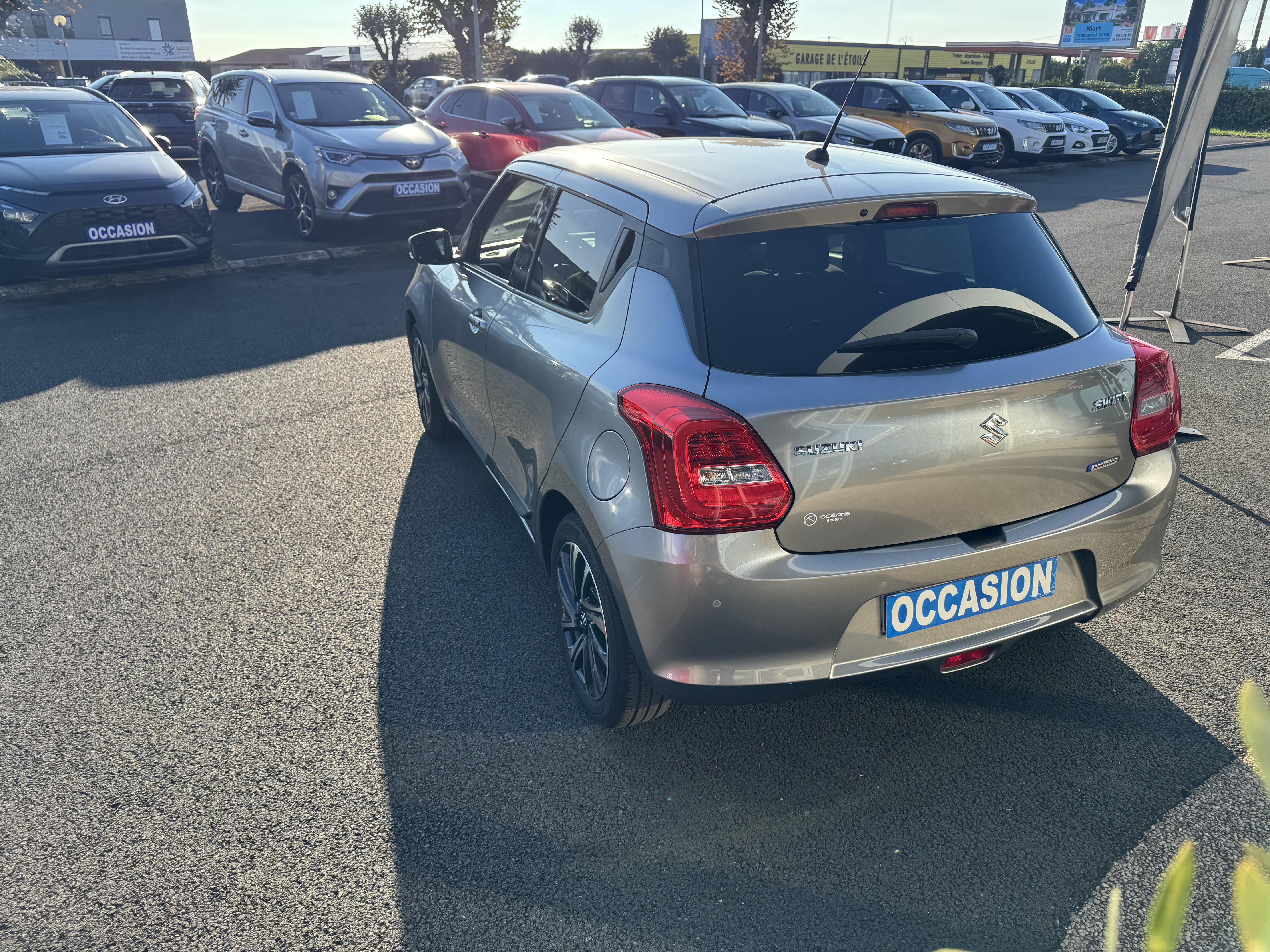 SUZUKI Swift 1.2 Dualjet Hybrid Auto (CVT) Pack - Véhicule Occasion - Océane Auto SUZUKI Swift 1.2 Dualjet Hybrid Auto (CVT) Pack - Véhicule Occasion Océane Auto