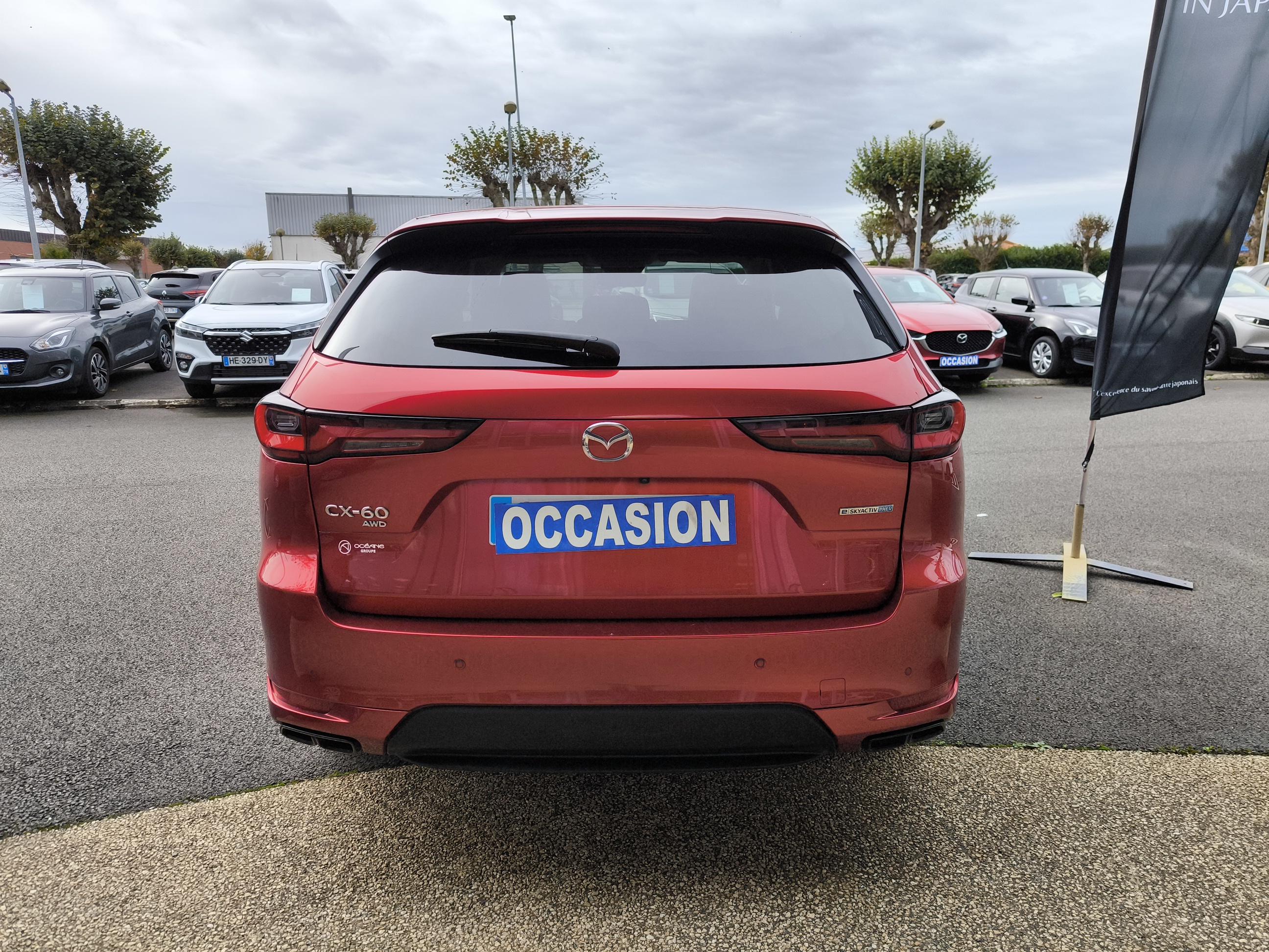MAZDA CX-60 2.5L e-SKYACTIV PHEV 327 ch 4x4 BVA8 Homura - Véhicule Occasion Océane Auto