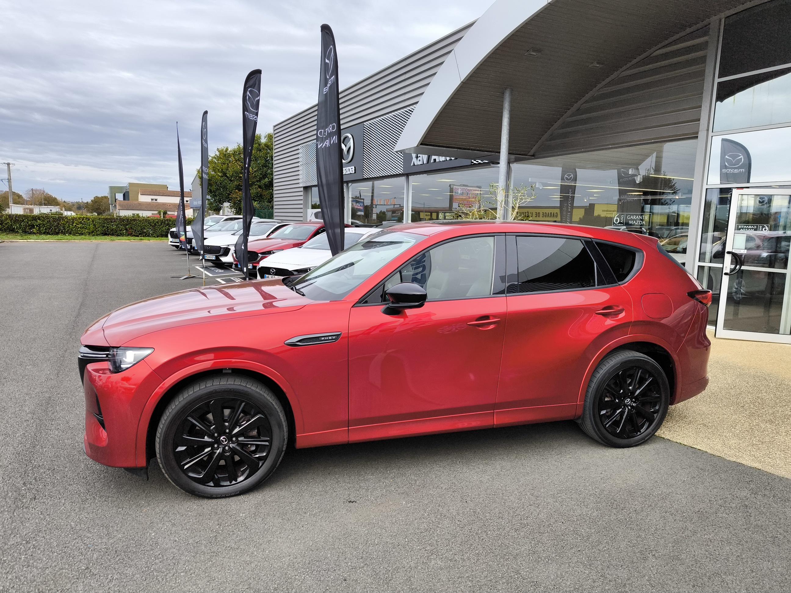 MAZDA CX-60 2.5L e-SKYACTIV PHEV 327 ch 4x4 BVA8 Homura - Véhicule Occasion Océane Auto